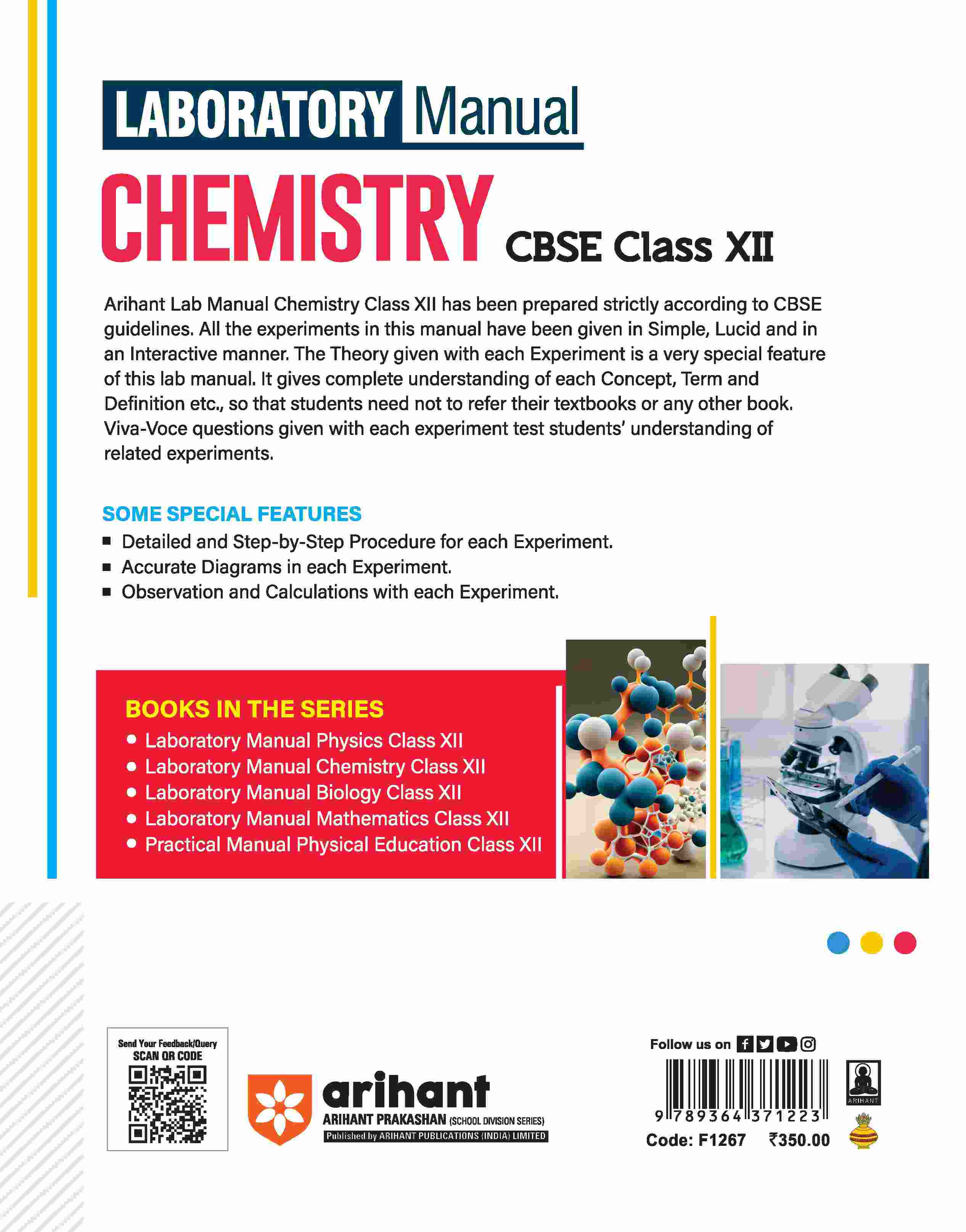 Laboratory Manual CBSE - Chemistry Class 12th | Revised Edition - Image 5