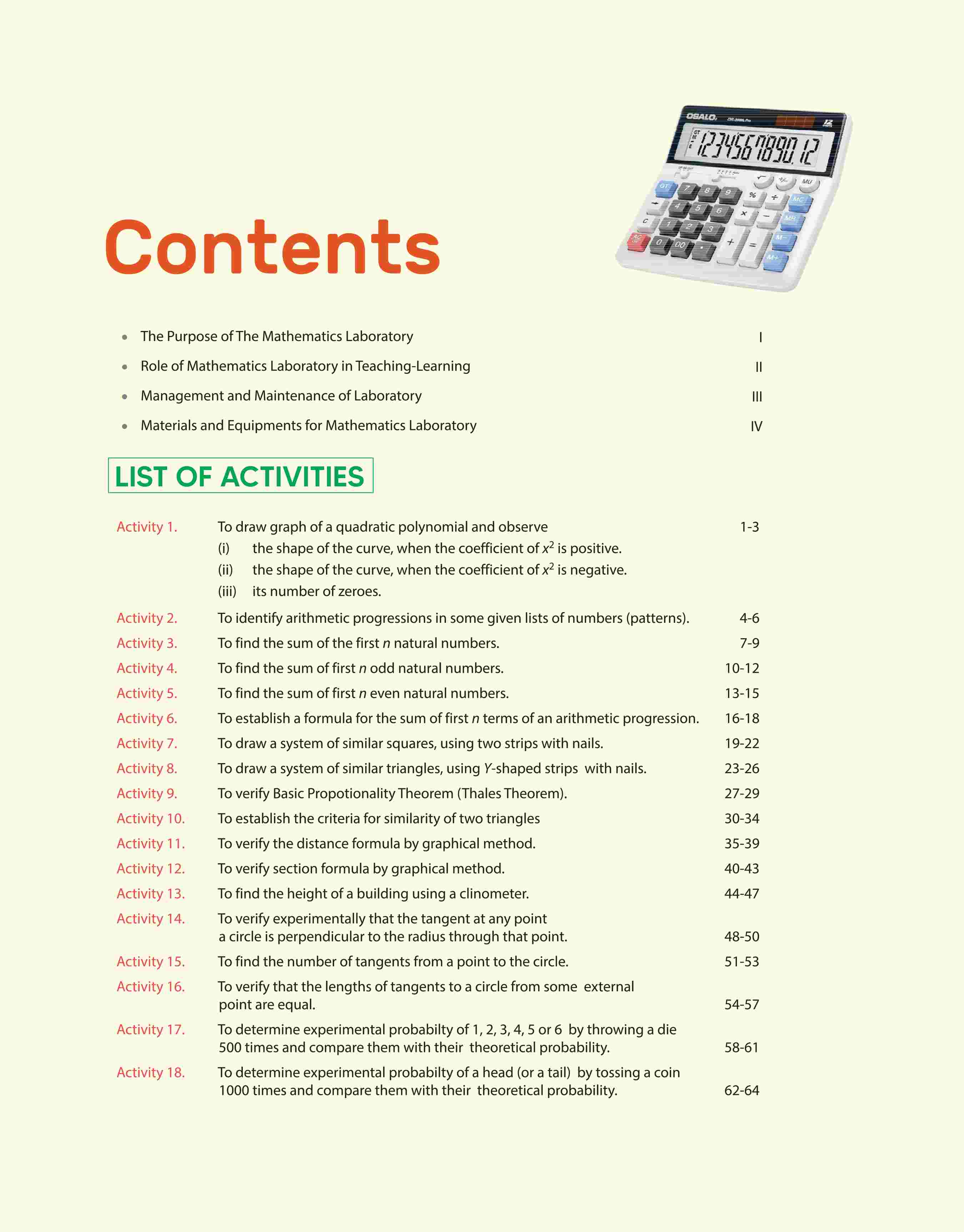 Laboratory Manual CBSE - Mathematics Class 10th | Revised Edition - Image 3