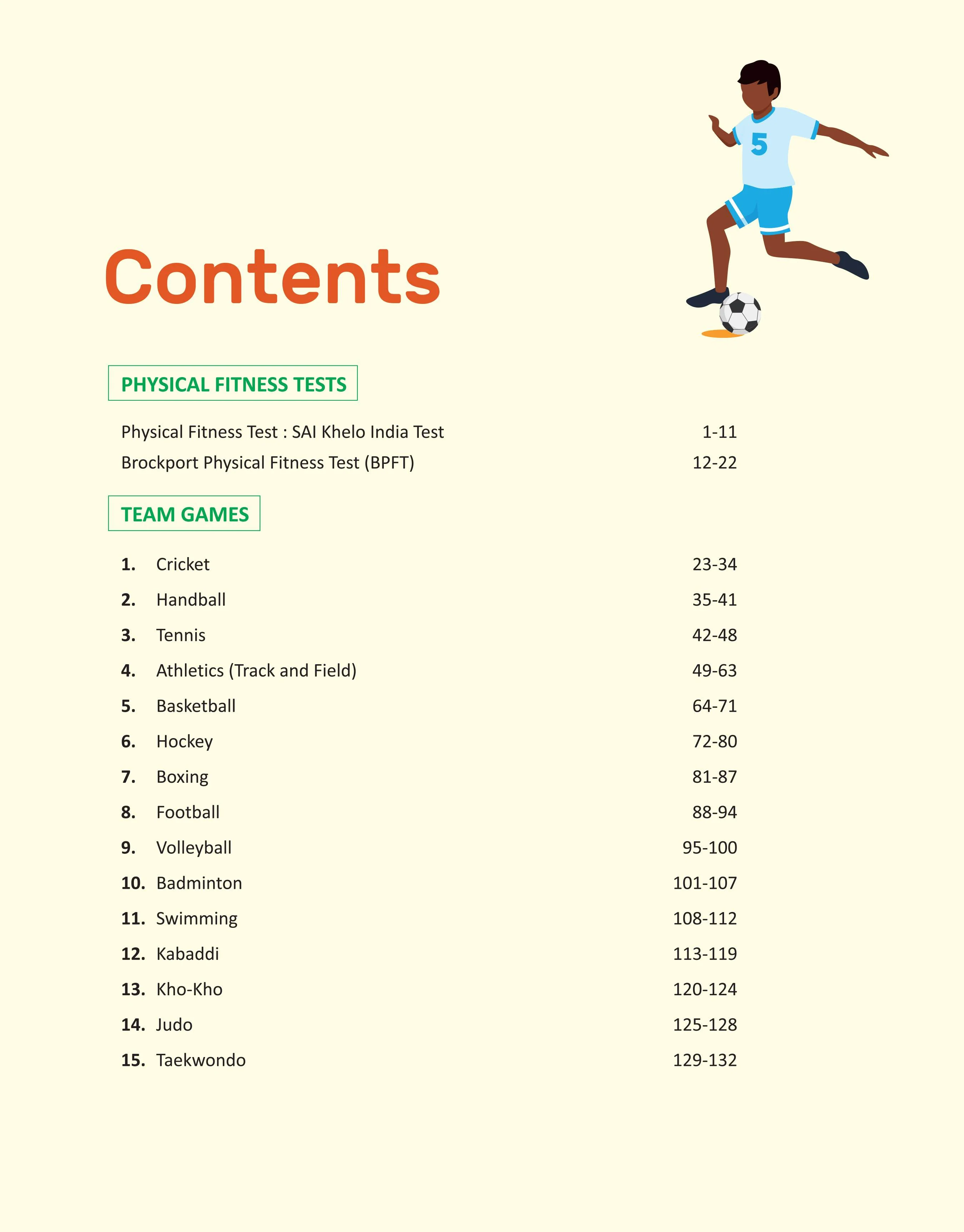 Practical Manual Physical Education for CBSE Class XI (11th) | IOA Recognised Games | Physical Fitness Test (SAI Khelo India & BPFT) Yogic Practices | Viva-Voce - Image 3