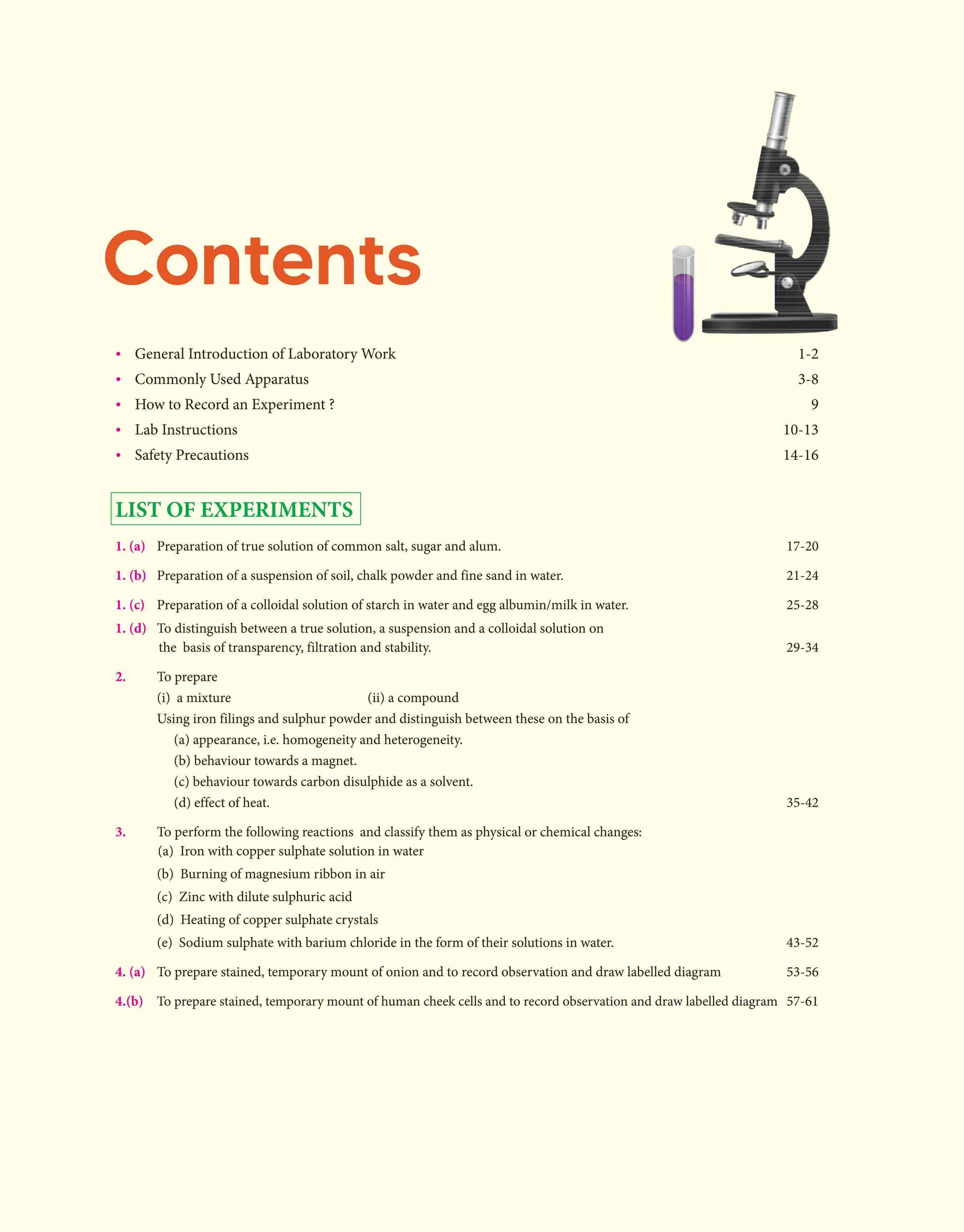 Laboratory Manual Science for CBSE Class IX (9th) | Complete Practical Book with Experiments, Viva Voce Questions & Answers | NCERT Compliant Lab Book - Image 3