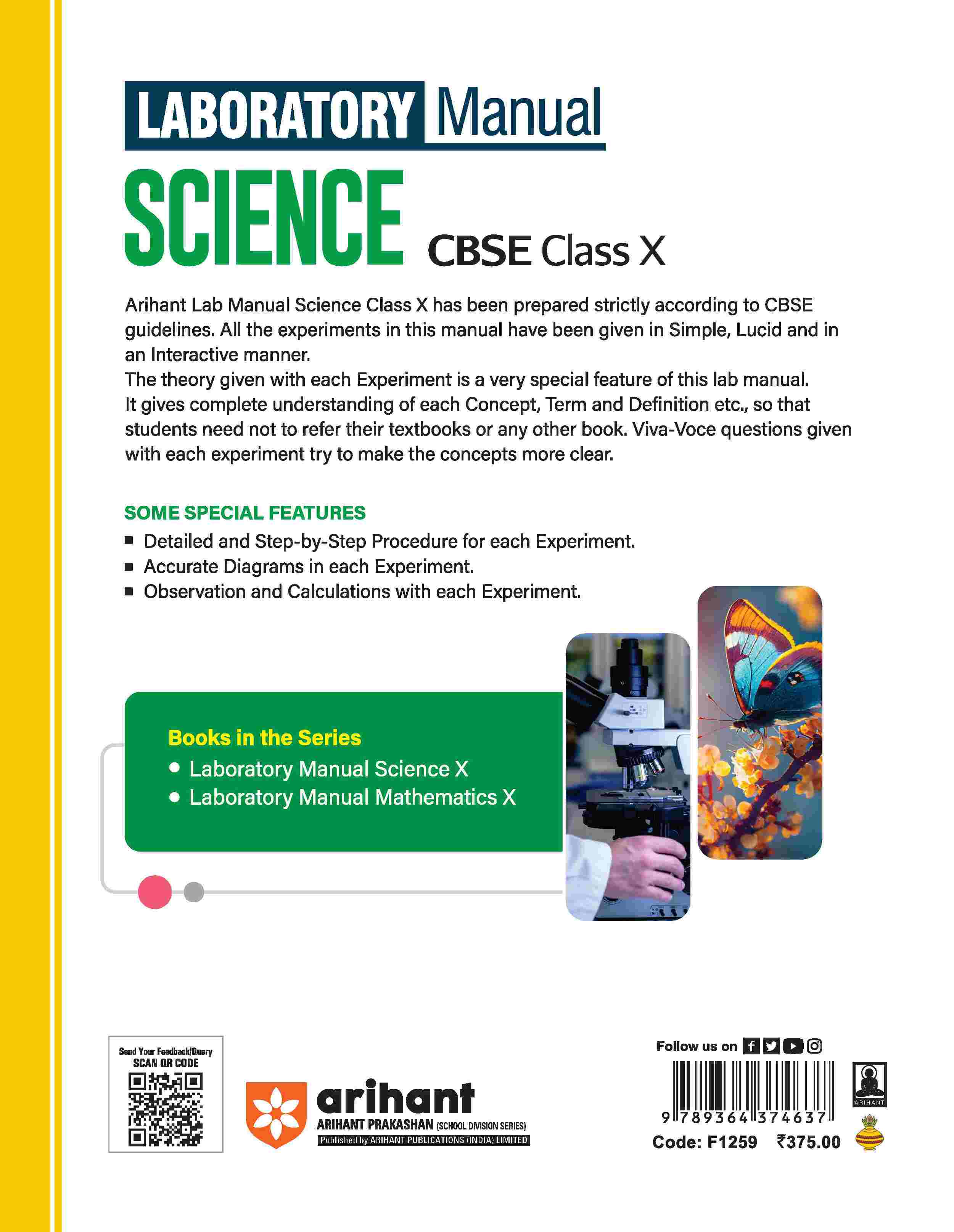 Laboratory Manual Science for CBSE Class X (10th) | Complete Practical Book with Experiments, Viva Voce Questions & Answers | NCERT Compliant Lab Book - Image 2