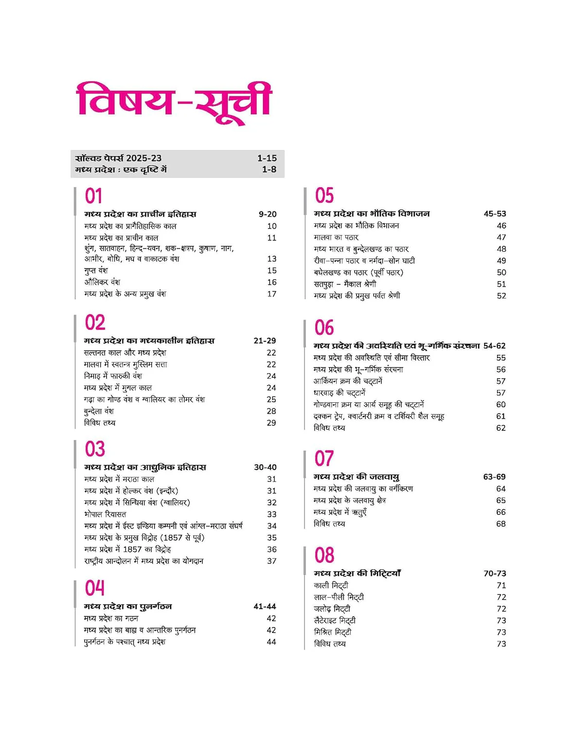 Madhya Pradesh Vastunishth Samanya Gyan 5000+ MCQs | Highly Useful for MPPSC, MP Police, Forest, Patwari Exam | with Solved Papers 2025-23 & MP Current Affairs | By Ajay Sharma Sir - Image 3