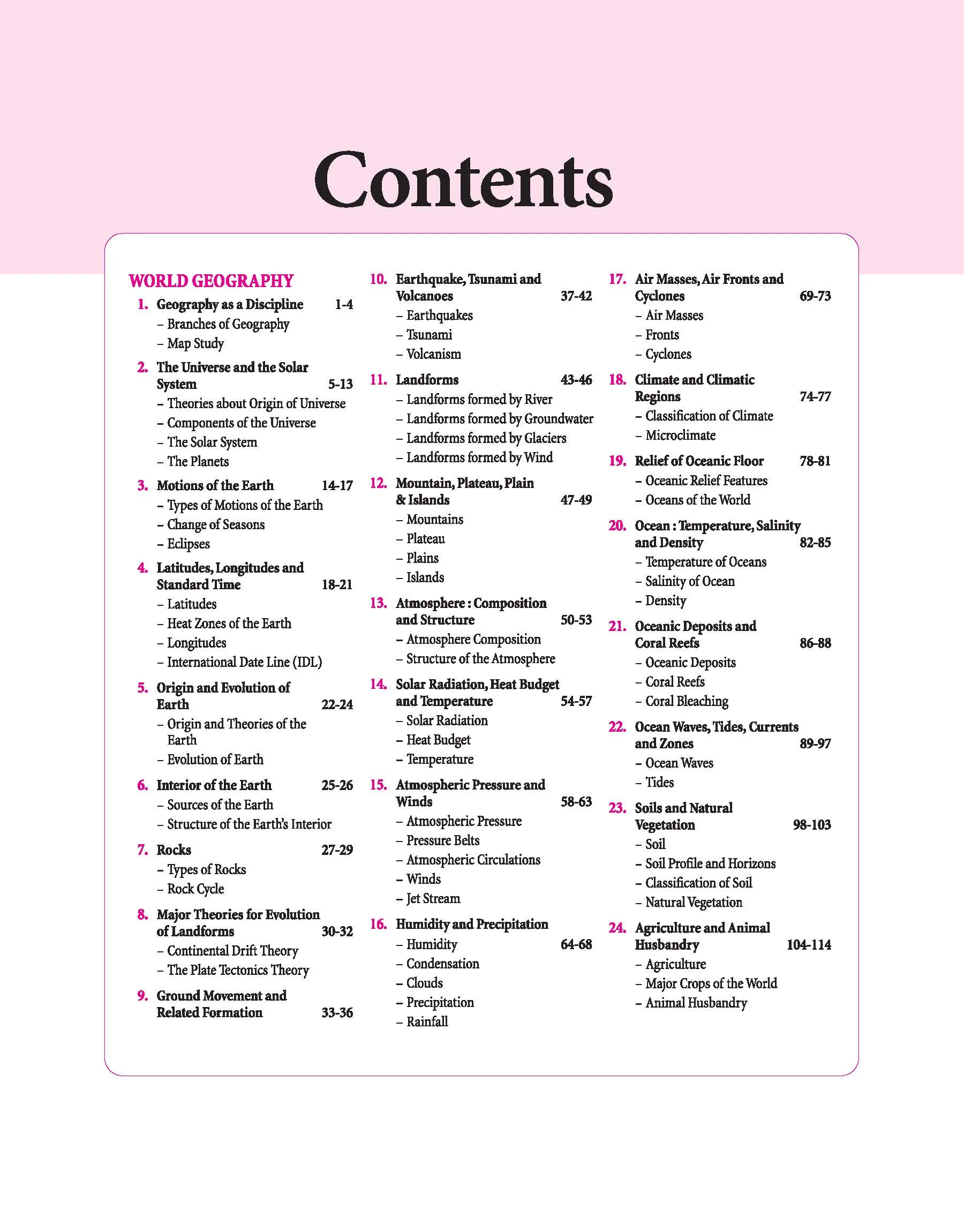 Magbook - India & World Geography| 3rd Editon | For UPSC , State PCS (Prelims & Main) & Other Examinations| English Medium - Image 3