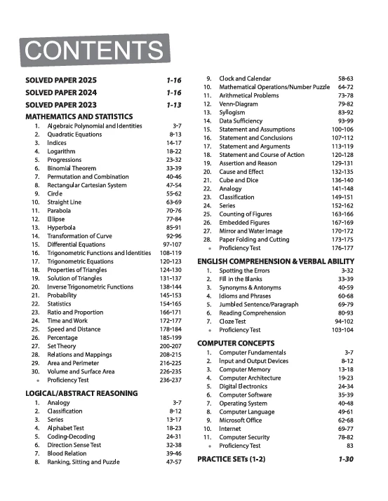 MAH MCA CET Prep Guide 2026 | Concise Theory, 5000+ MCQs | With Solved Papers - Image 3