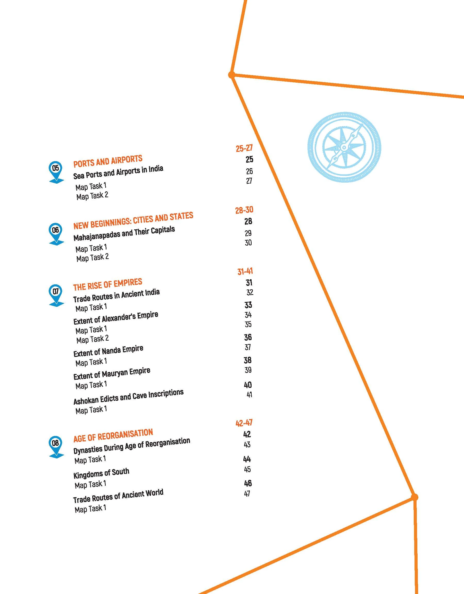 Map Skill Workbook Social Science CBSE Class 7 | As per  NEP 2020 | Based on Latest NCERT Exploring Society:  India & Beyond | Coverage of all NCERT Maps with ample Numbers of Practice Maps - Image 3