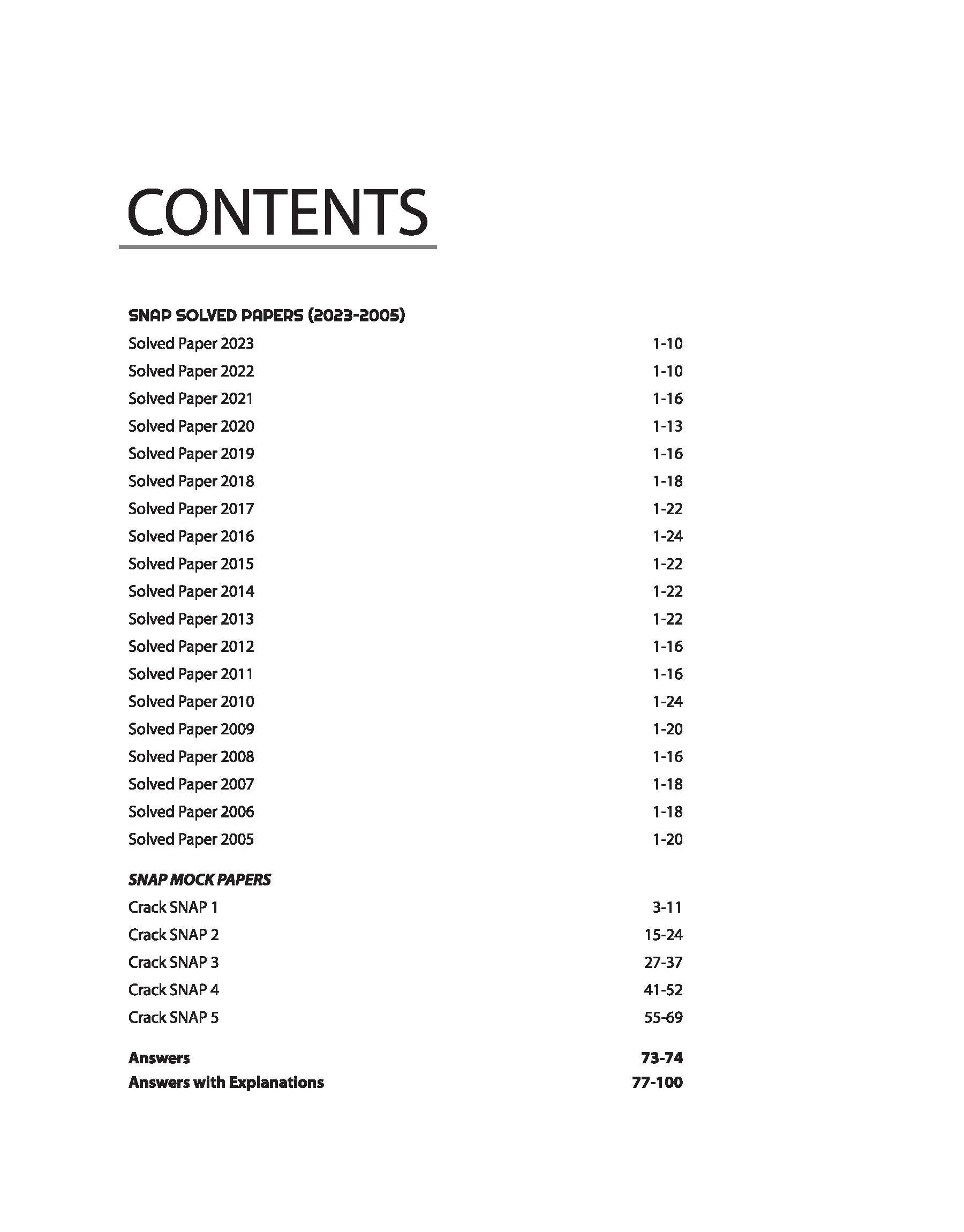 Map The SNAP (Symbiosis National Aptitude Test) - 5 Mock Tests & Solved Papers (2023-2005) - Image 3