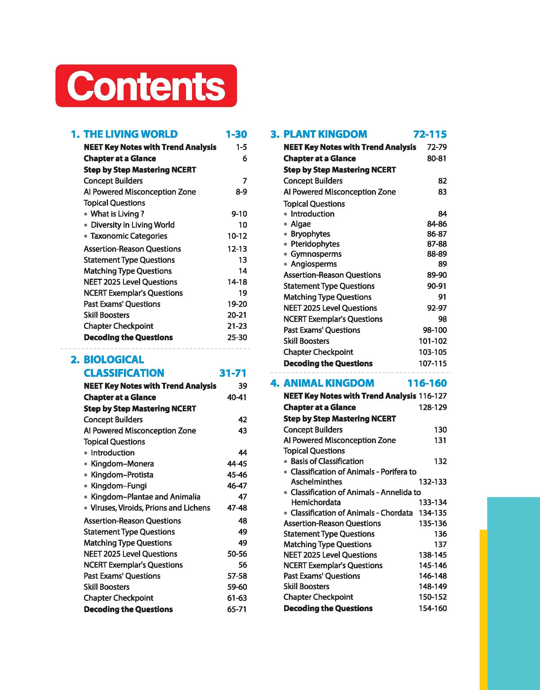 Master the NCERT Biology Class 11 | For NEET (UG) & CUET 2026-27 | Line by Line MCQs from Latest NCERT Book | NCERT-Based 2K+ MCQs, AI-Based Misconception Zone | Revised Edition 2027 - Image 5