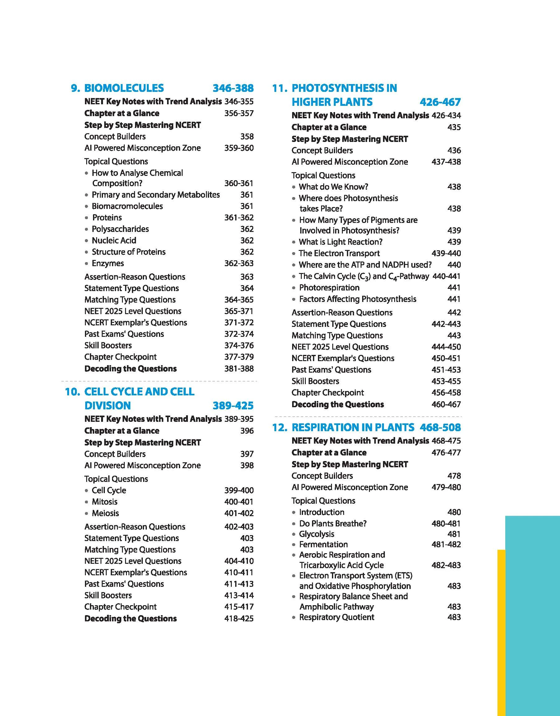 Master the NCERT Biology Class 11 | For NEET (UG) & CUET 2026-27 | Line by Line MCQs from Latest NCERT Book | NCERT-Based 2K+ MCQs, AI-Based Misconception Zone | Revised Edition 2027 - Image 7