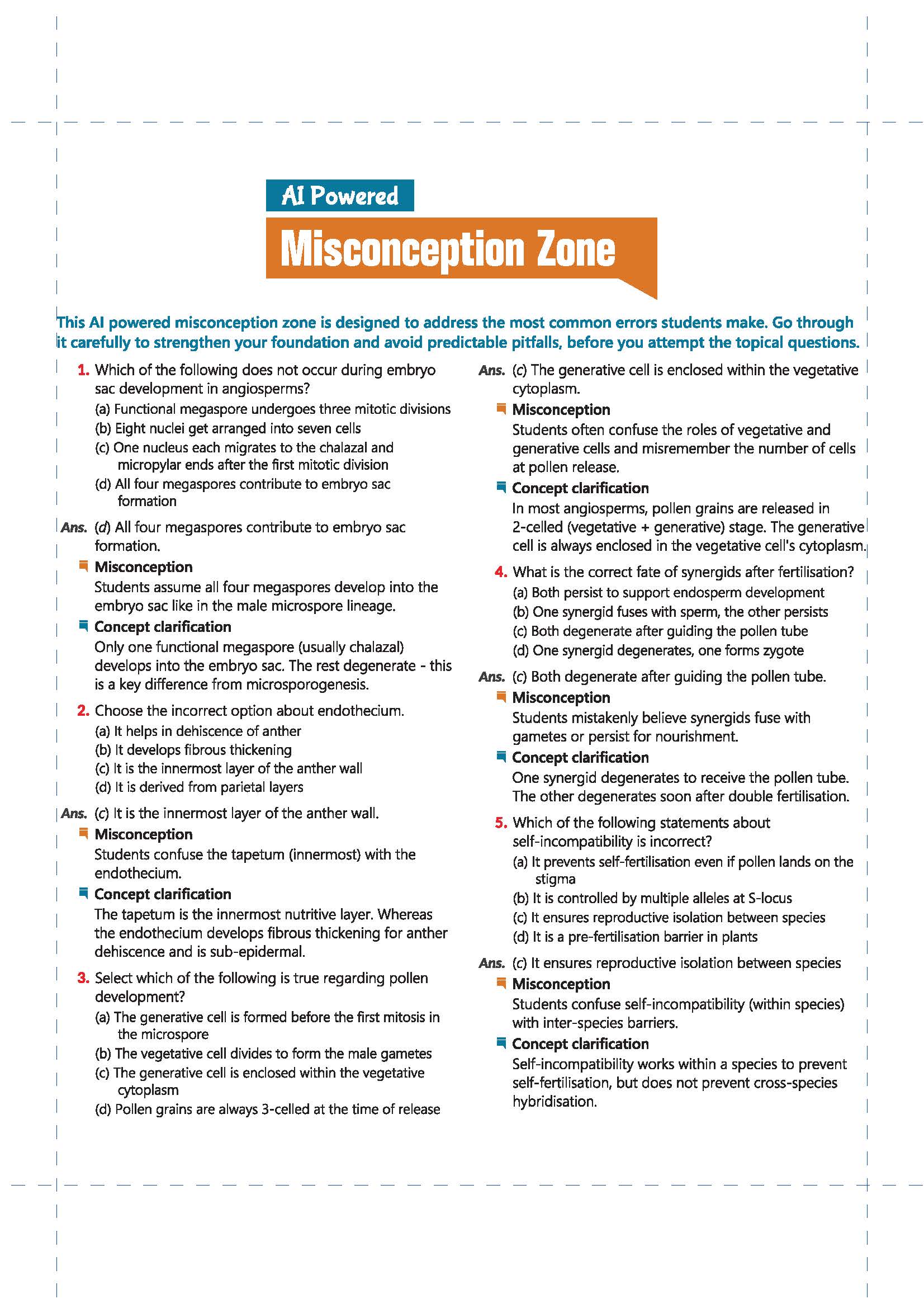 Master the NCERT Biology Class 12 | For NEET (UG) & CUET 2026-27 | Line by Line MCQs from Latest NCERT Book | NCERT-Based 2K+ MCQs, AI-Based Misconception Zone | FREE Online Support | Revised Edition 2027 - Image 10