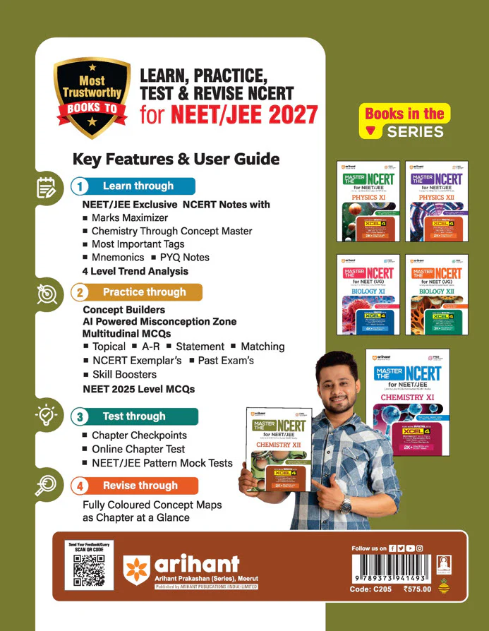 Master the NCERT Chemistry Class 12 | For NET, JEE & CUET 2026-27 | Line by Line MCQs from Latest NCERT Book | NCERT-Based 2K+ MCQs, AI-Based Misconception Zone | FREE Online Support | Revised Edition 2027 - Image 16
