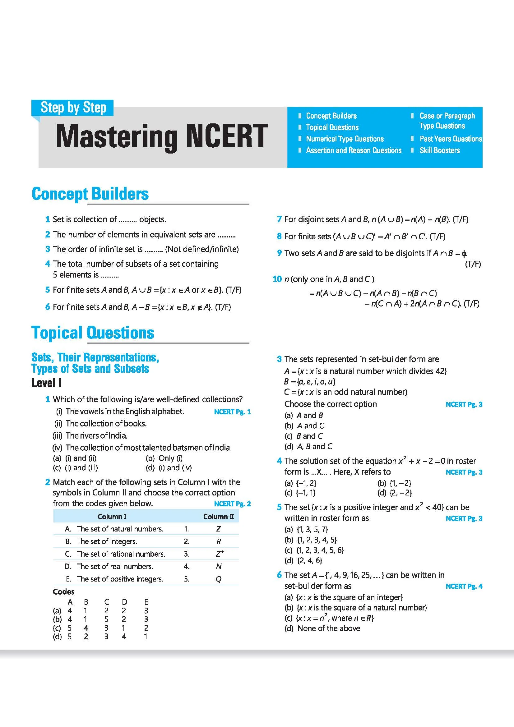 Master the NCERT Mathematics Class 11 | For JEE & CUET 2026-27 | Line by Line MCQs from Latest NCERT Book | NCERT-Based 2K+ MCQs, JEE Tracker, Concept Videos | FREE Online Support | Revised Edition 2027 - Image 12