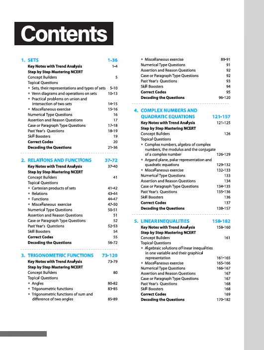 Master the NCERT Mathematics Class XI for Karnataka CET JEE/CUET | 2K+ Chapterwise-Topicwise Elite MCQS | Free Online Support - Image 2