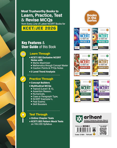 Master the NCERT Mathematics Class XI for Karnataka CET JEE/CUET | 2K+ Chapterwise-Topicwise Elite MCQS | Free Online Support - Image 5