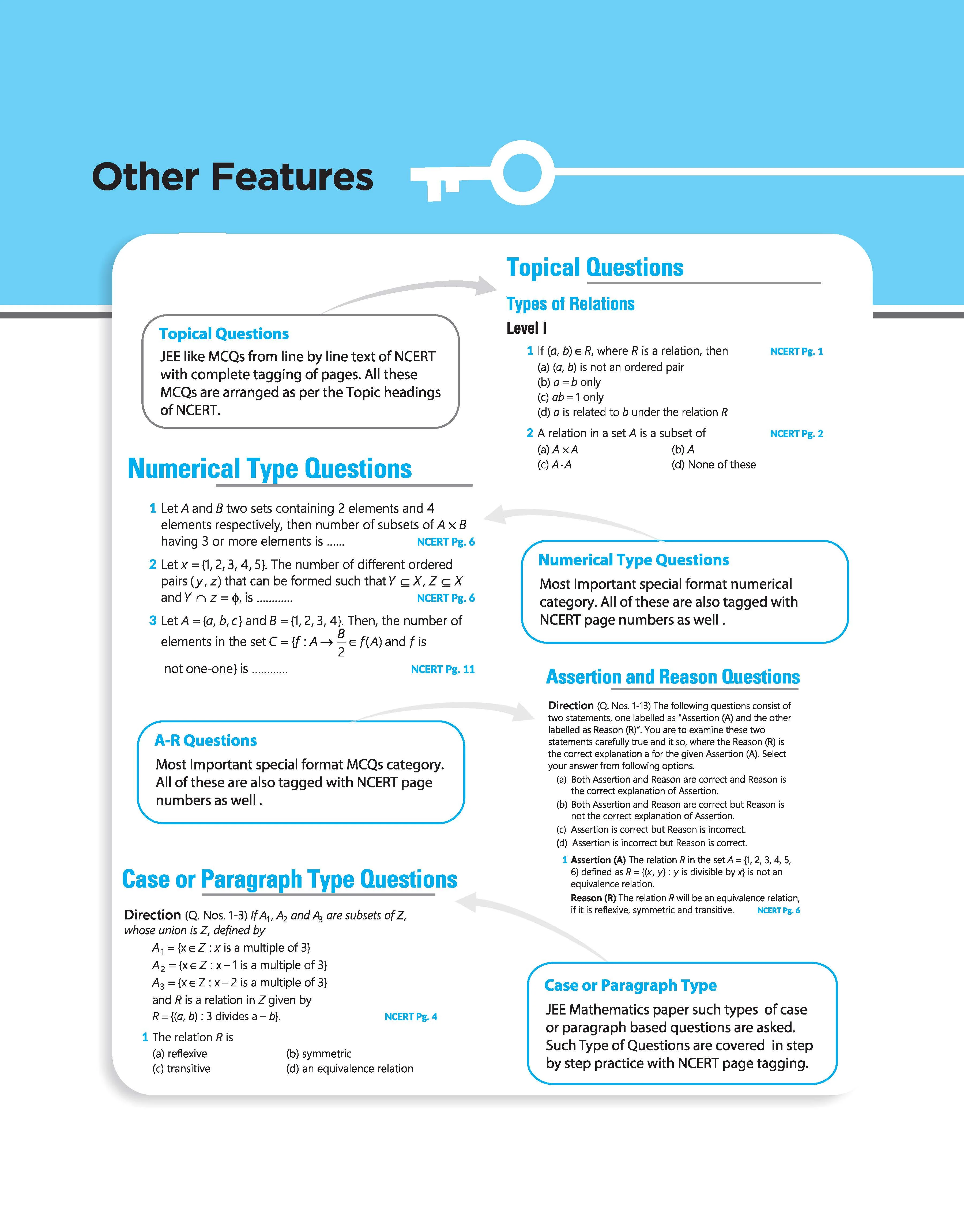 Master the NCERT Mathematics Class 12 | For JEE & CUET 2026-27 | Line by Line MCQs from Latest NCERT Book | NCERT-Based 2K+ MCQs, JEE Tracker, Concept Videos | FREE Online Support | Revised Edition 2027 - Image 11
