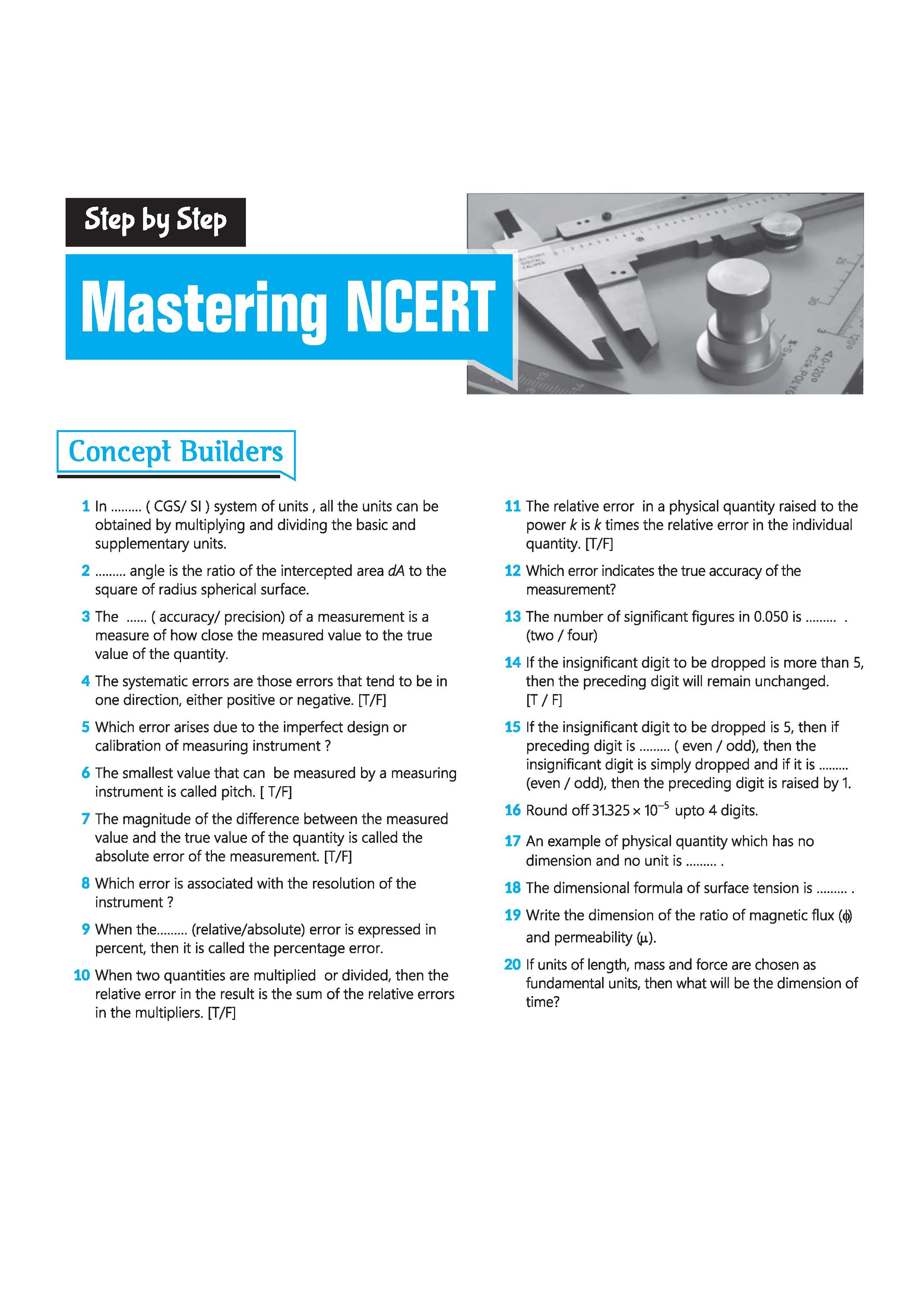 Master the NCERT Physics Class 11 | For NET, JEE & CUET 2026-27 | Line by Line MCQs from Latest NCERT Book | NCERT-Based 2K+ MCQs, AI-Based Misconception Zone | FREE Online Support | Revised Edition 2027 - Image 11