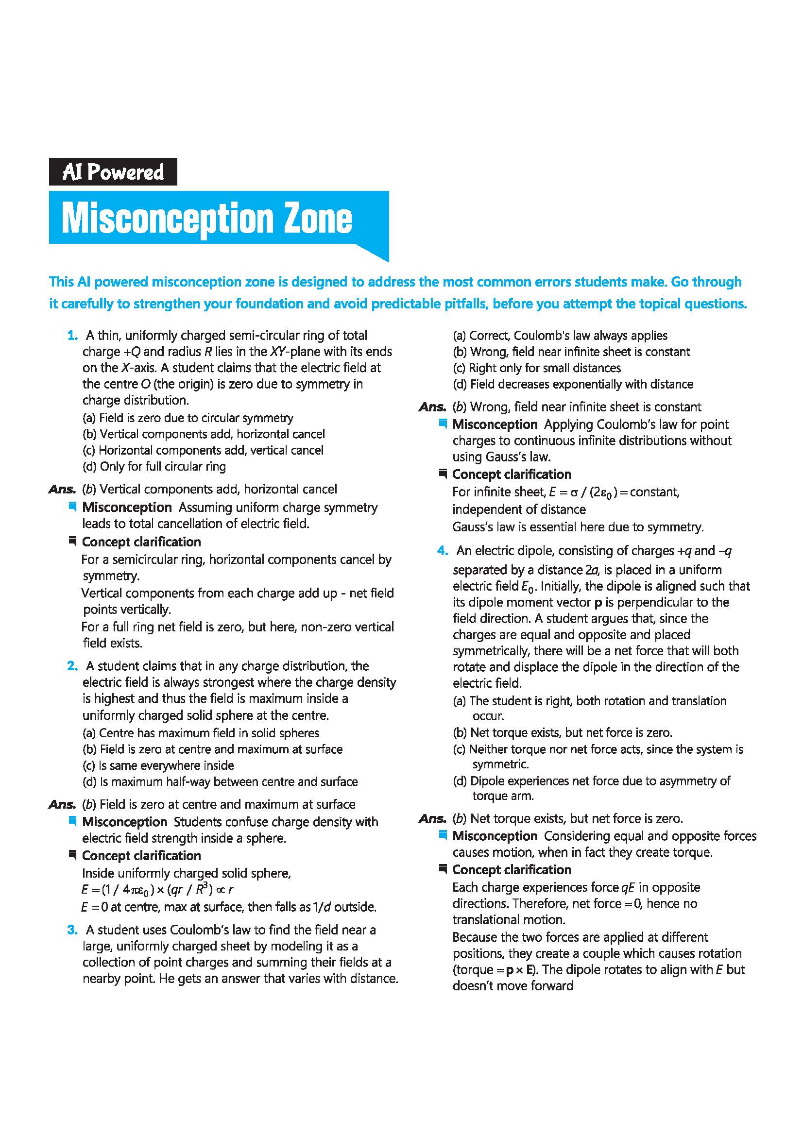 Master the NCERT Physics Class 12 | For NET, JEE & CUET 2026-27 | Line by Line MCQs from Latest NCERT Book | NCERT-Based 2K+ MCQs, AI-Based Misconception Zone | FREE Online Support | Revised Edition 2027 - Image 10