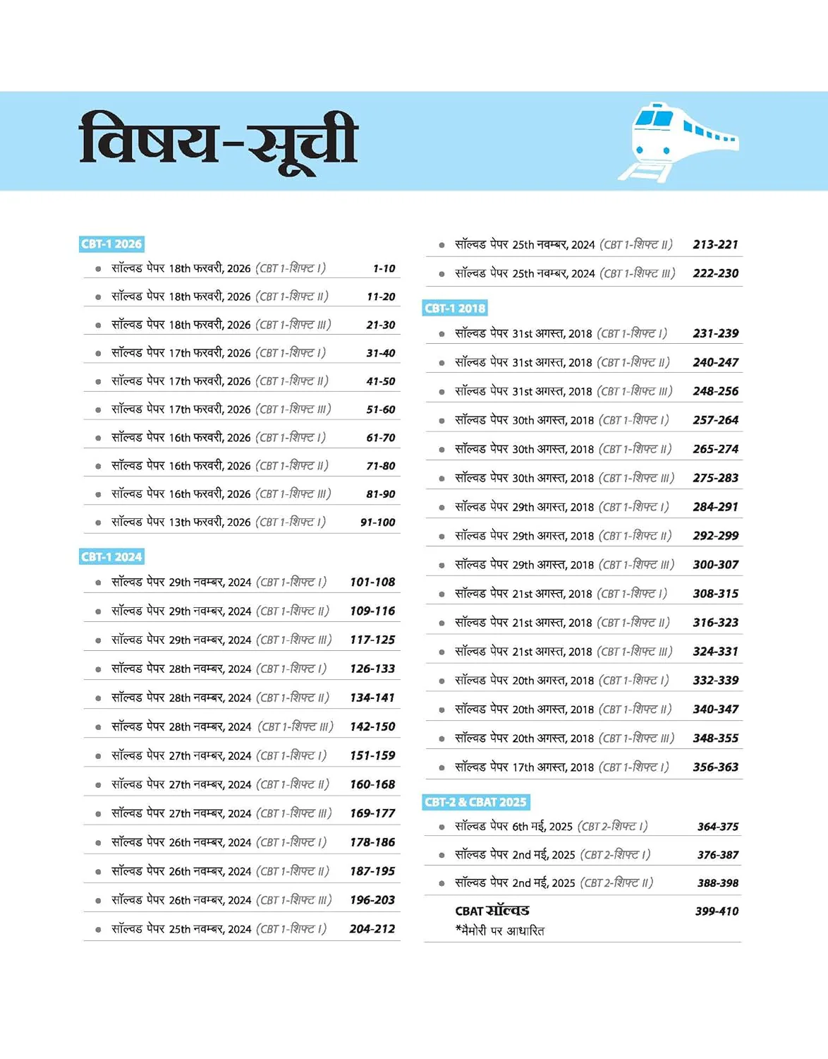 Mastermind RRB ALP (Assistant Loco Pilot) Exam 2026 | 45 Solved Papers | CBT-I + CBT-II + CBAT | 100% Detailed Solutions | Hindi Medium - Image 2
