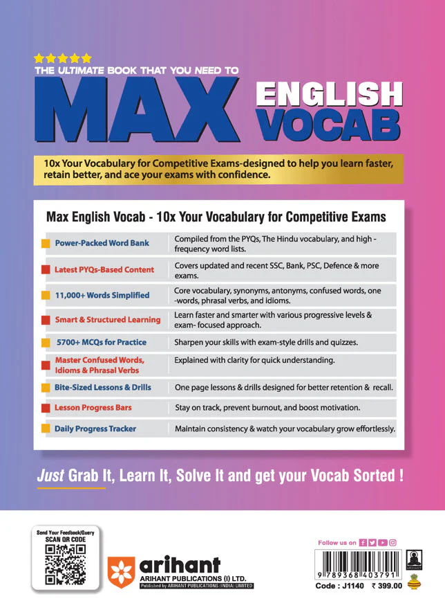 MAX English Vocab | By Hasanuj Jaman - Image 2
