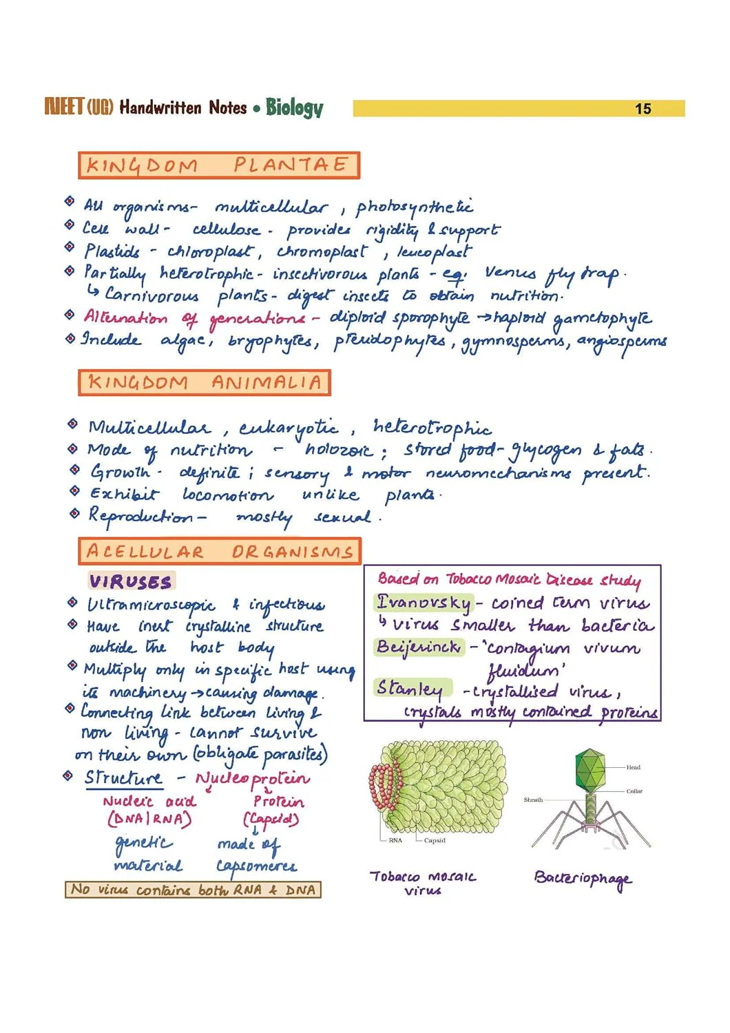 NEET (UG) Biology Handwritten Notes  2027 | Med Essence Personalised Study Guide | PYQ Punch, Exam-Oriented Concepts, Quick Revision & NEET Accelerate | Free Online Support - Image 11