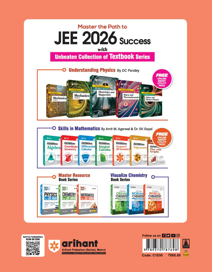 MHT CET Engineering 2026 β 13 Years' (2013β2025) Chapterwise Solved Papers (Physics, Chemistry & Mathematics) | 4500+ MCQs for Practice | Most Authentic & Error-Free Solutions | Free Online Support - Image 2