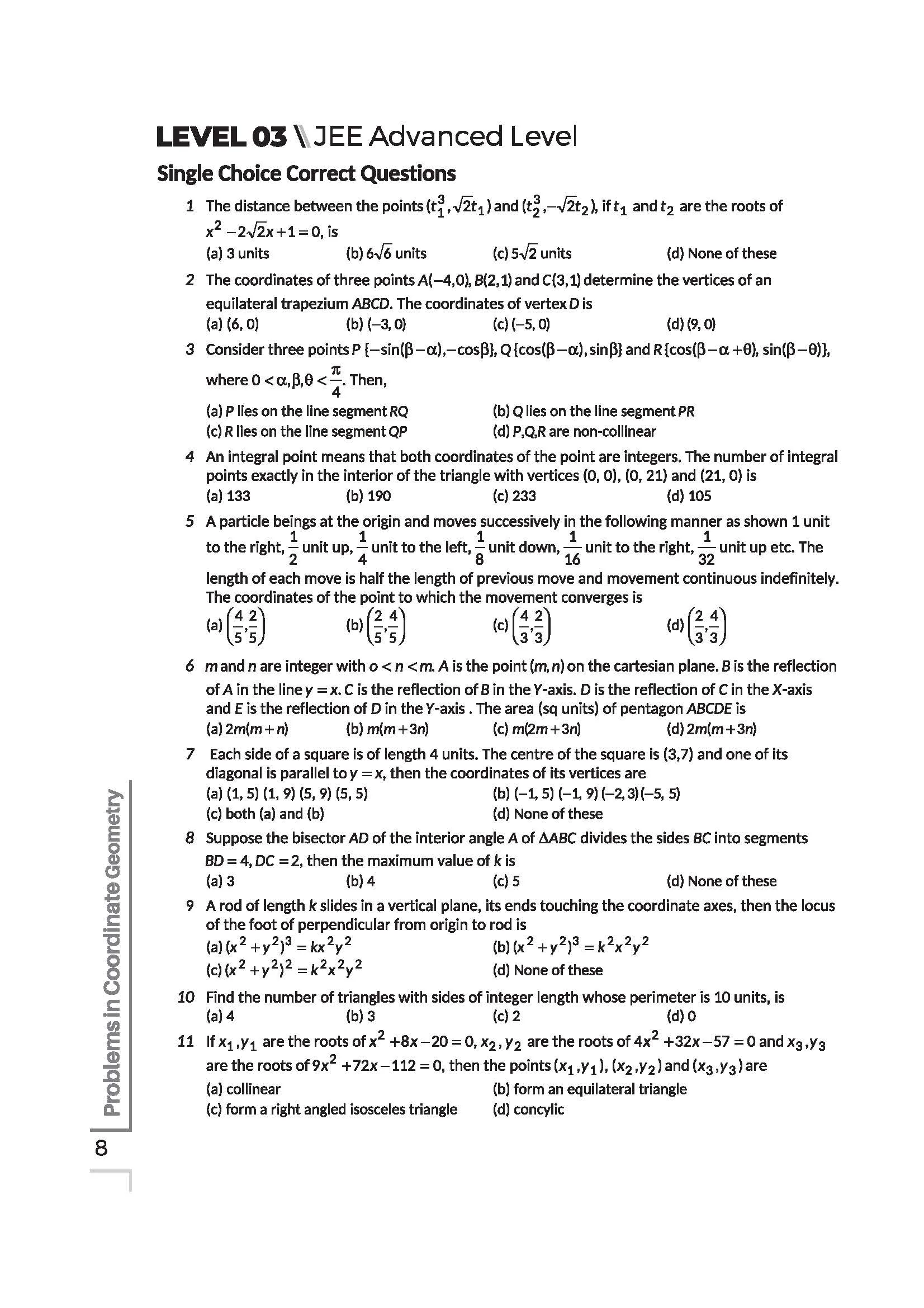 Navigator Series JEE Main & Advanced 2027 – Coordinate Geometry | 1500+ Problems | Straight Line, Circle, Parabola, Ellipse, Hyperbola | 3-Level Exercises with PYQs | by Er. Girish Kumar Jain - Image 8