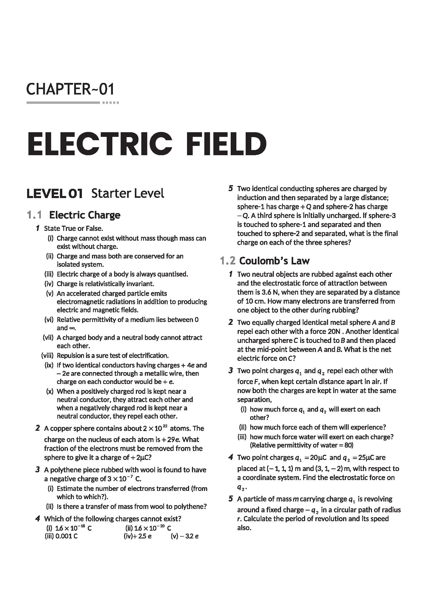 Navigator Series JEE Main & Advanced 2027 – Electrostatic & Current Electricity | 2000+ Problems | Electric Field, Potential, Dipole, Capacitance, Current, RC Circuit | 3-Level Exercises with PYQs - Image 6