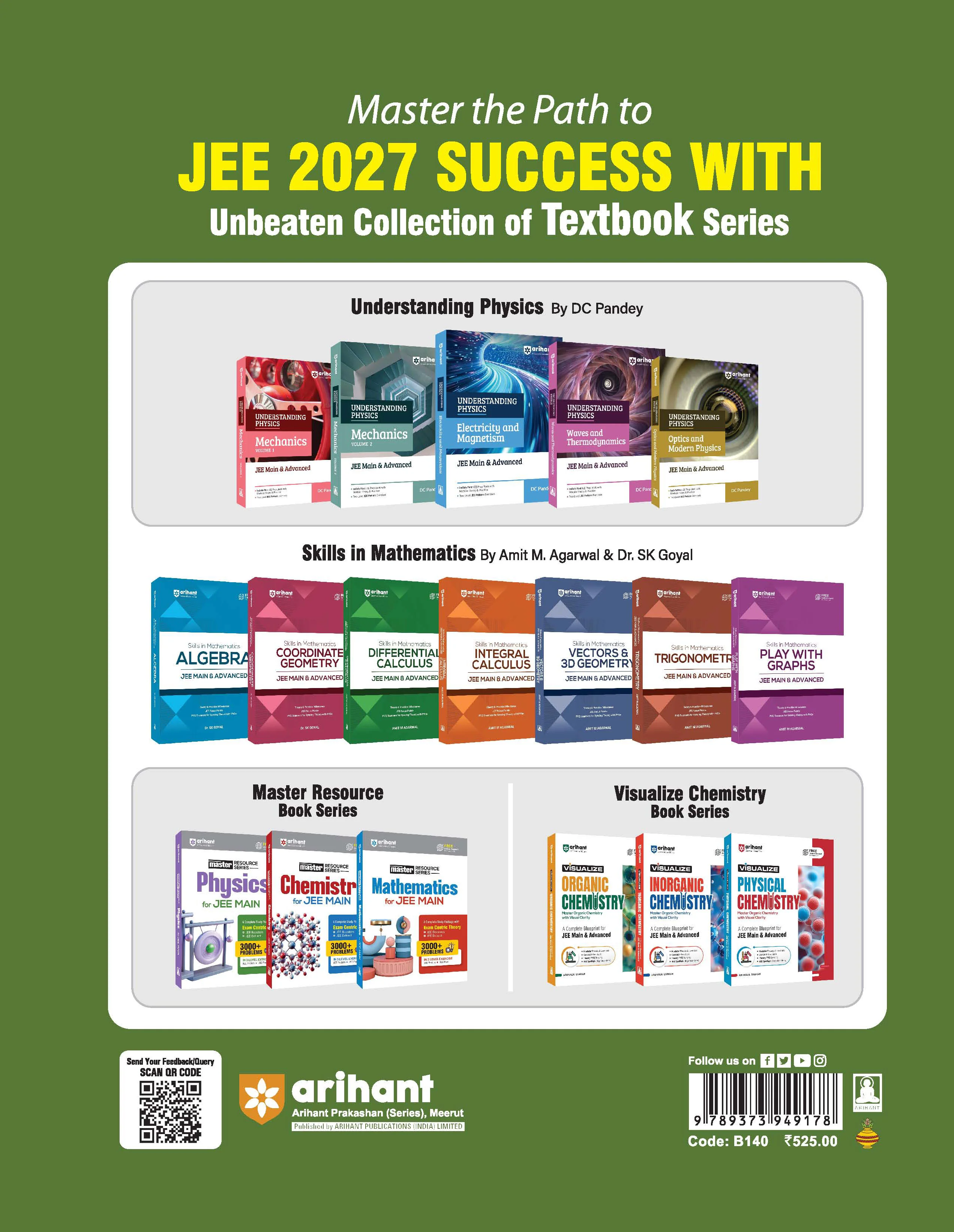 Navigator Series JEE Main & Advanced 2027– Mechanics I | 3000+ Problems | Vectors, Calculus, NLM, Projectile, Work & Energy, Circular Motion | 3-Level Exercises with PYQs - Image 11