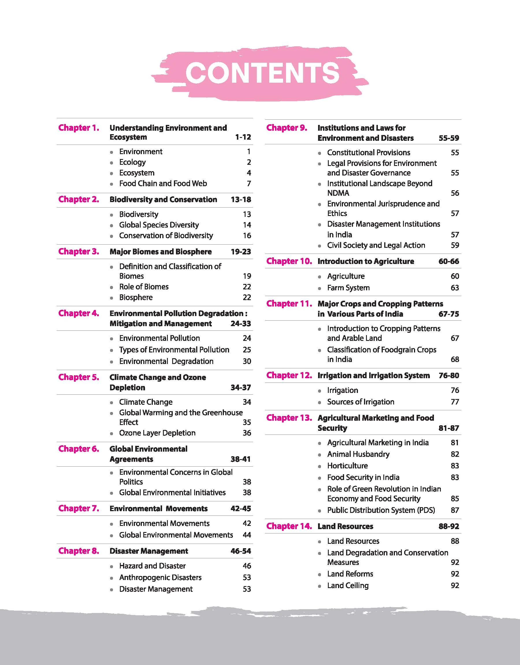 NCERT Notes Environment, Biodiversity & Diaster Management (Class 6-12 Old + New) | 1st Edition | For UPSC and Other Competitive Exams | English Medium - Image 3