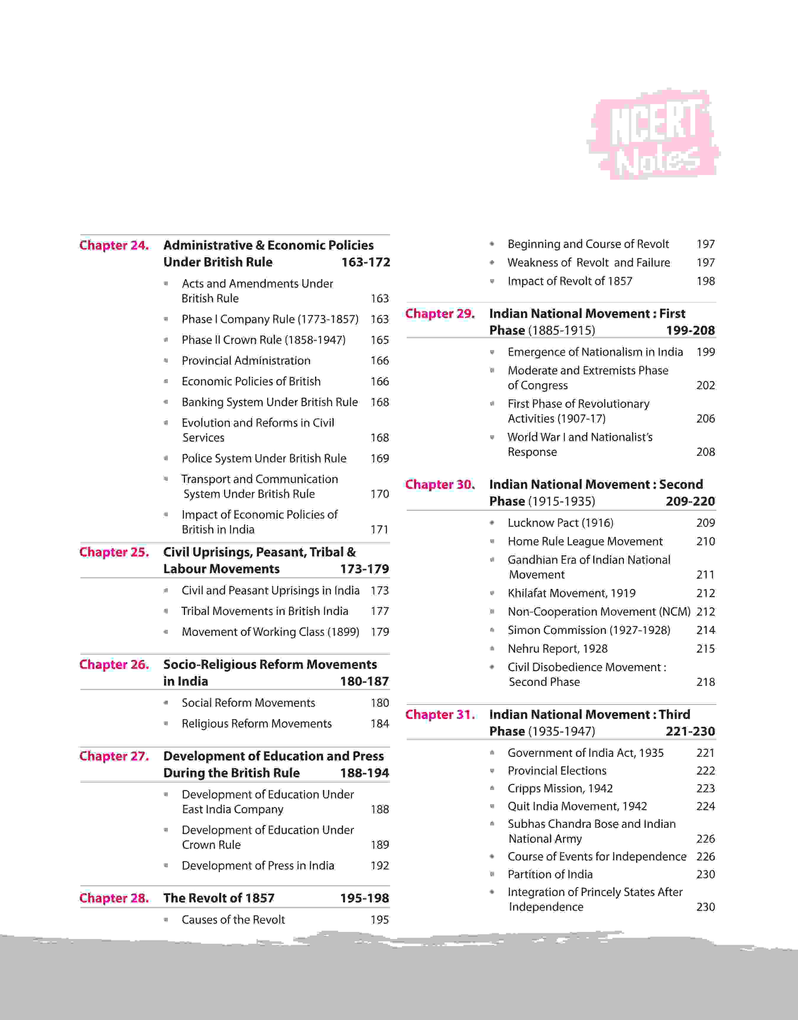 NCERT Notes Indian History (Class 6-12) | 2nd Revised Edition | For UPSC and Other Competitive Exams | English Medium - Image 5