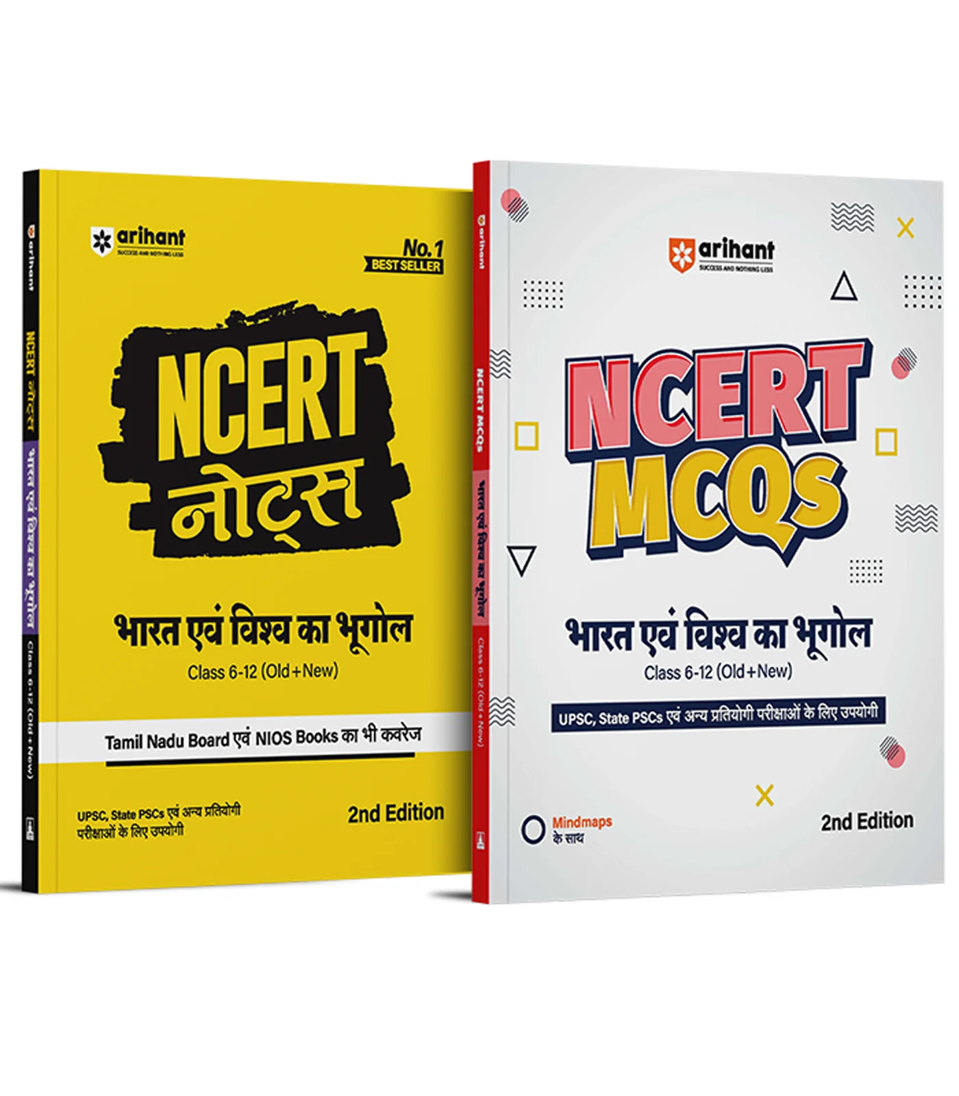 NCERT Notes & MCQs India and World Geography (Bharat & Visav Ka Bhoogol) Class 6-12 (old + New) for UPSC and Other Competitive Exams