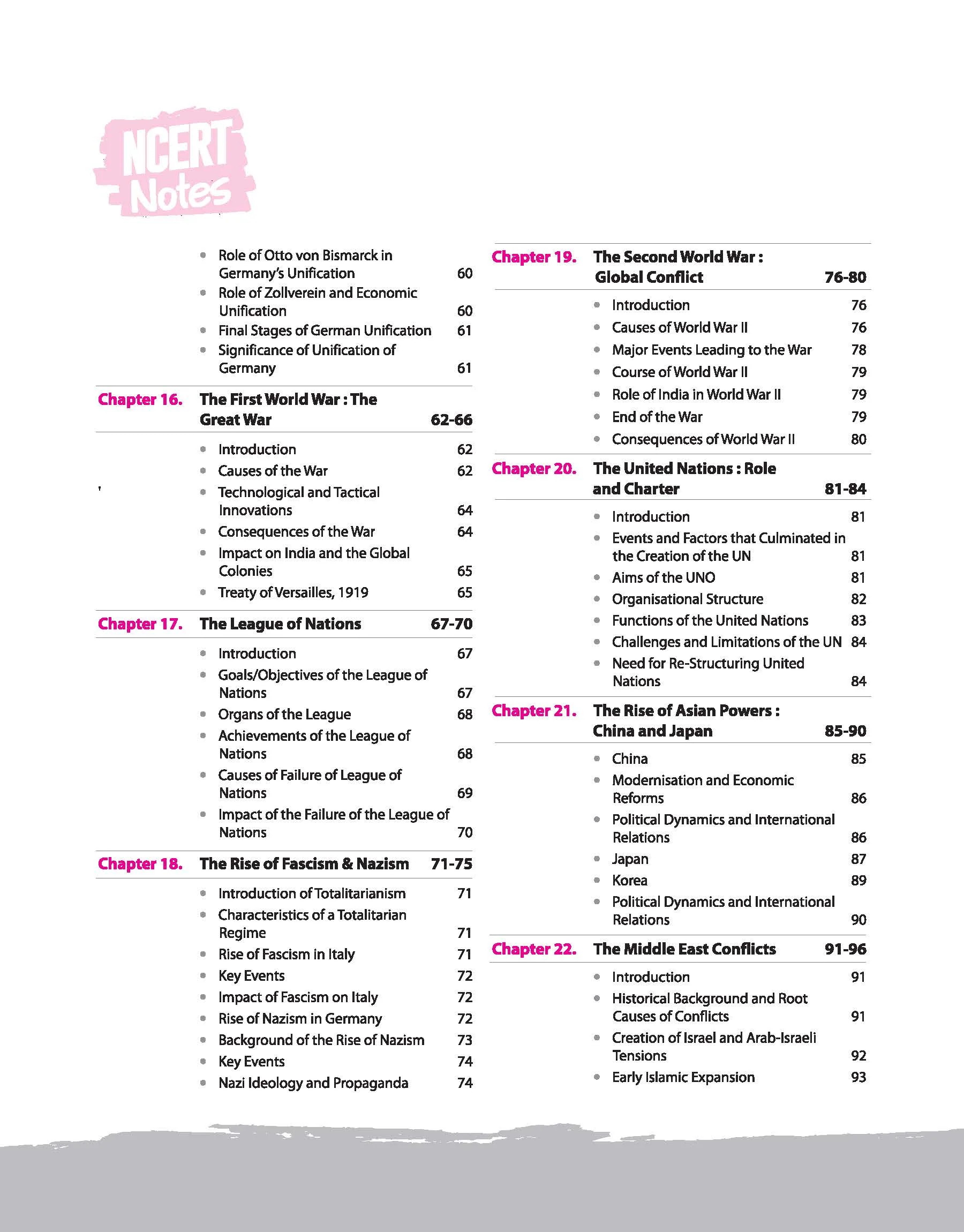 Ncert Notes World History Class (9-12) Old+New | 1st Edition | For UPSC and Other Competitive Exam | English Medium - Image 4