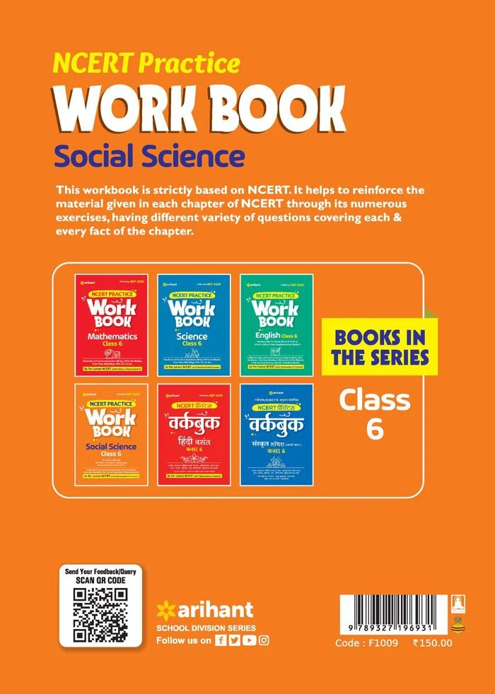 NCERT Practice Workbook Social Science  Class 6 - Image 2