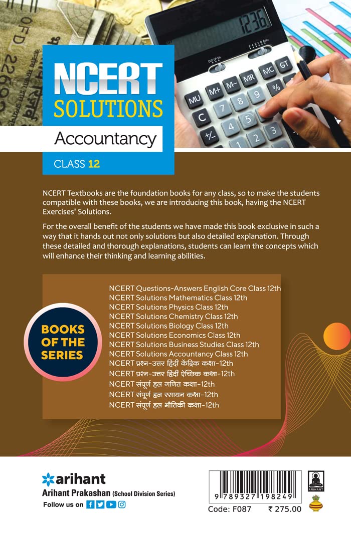 NCERT Solutions Accountancy Class 12th | English Medium - Image 2