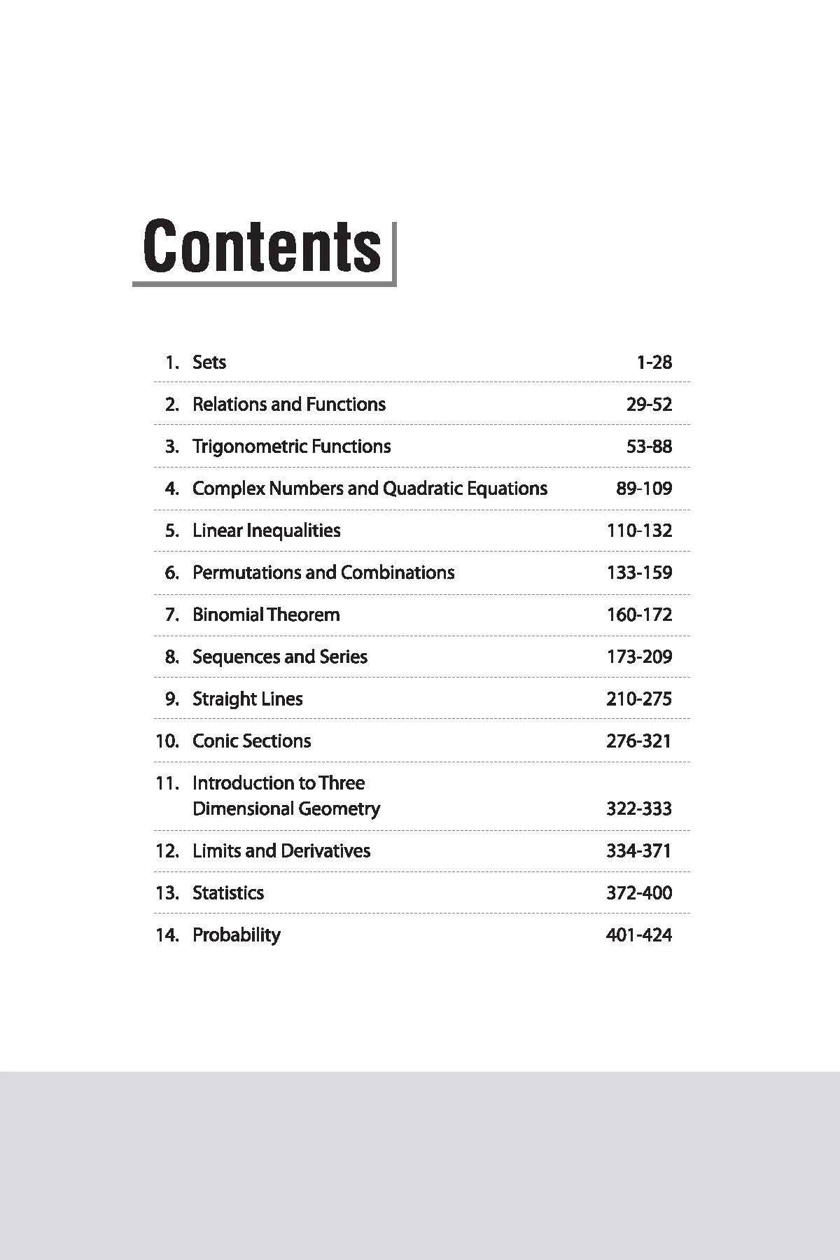 NCERT Solutions Mathematics Class 11th with Chapterwise Study Notes | English Medium - Image 2