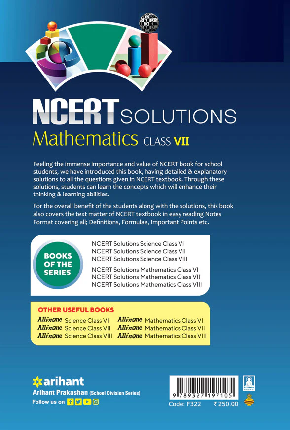 NCERT Solutions Mathematics  for class 7th - Image 3
