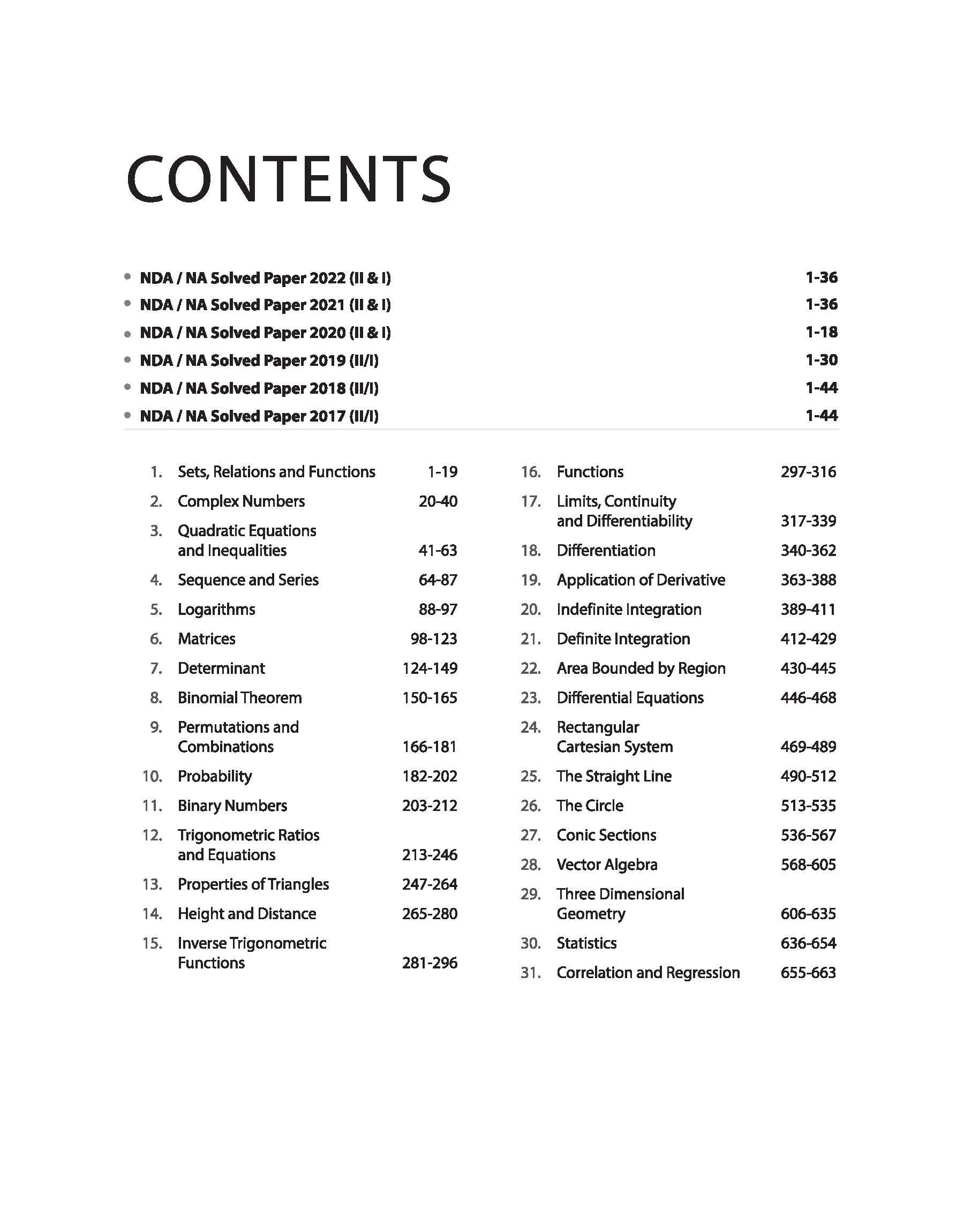 NDA/NA Mathematics Entrance Exam | English Medium - Image 3