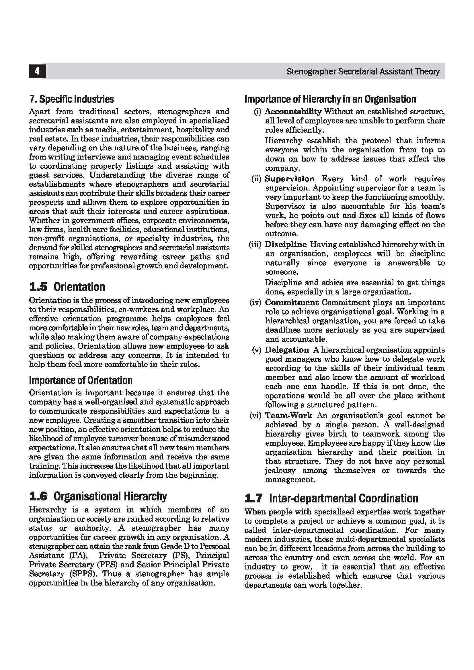NSQF (Level 3.5) Stenographer Secretarial Assistant Theory | 1st Year ITI Students | Bharat Skills CBT & NIMI Pattern Based | Completely Revised Edition | Step-by-Step Theory with Diagrams - Image 7