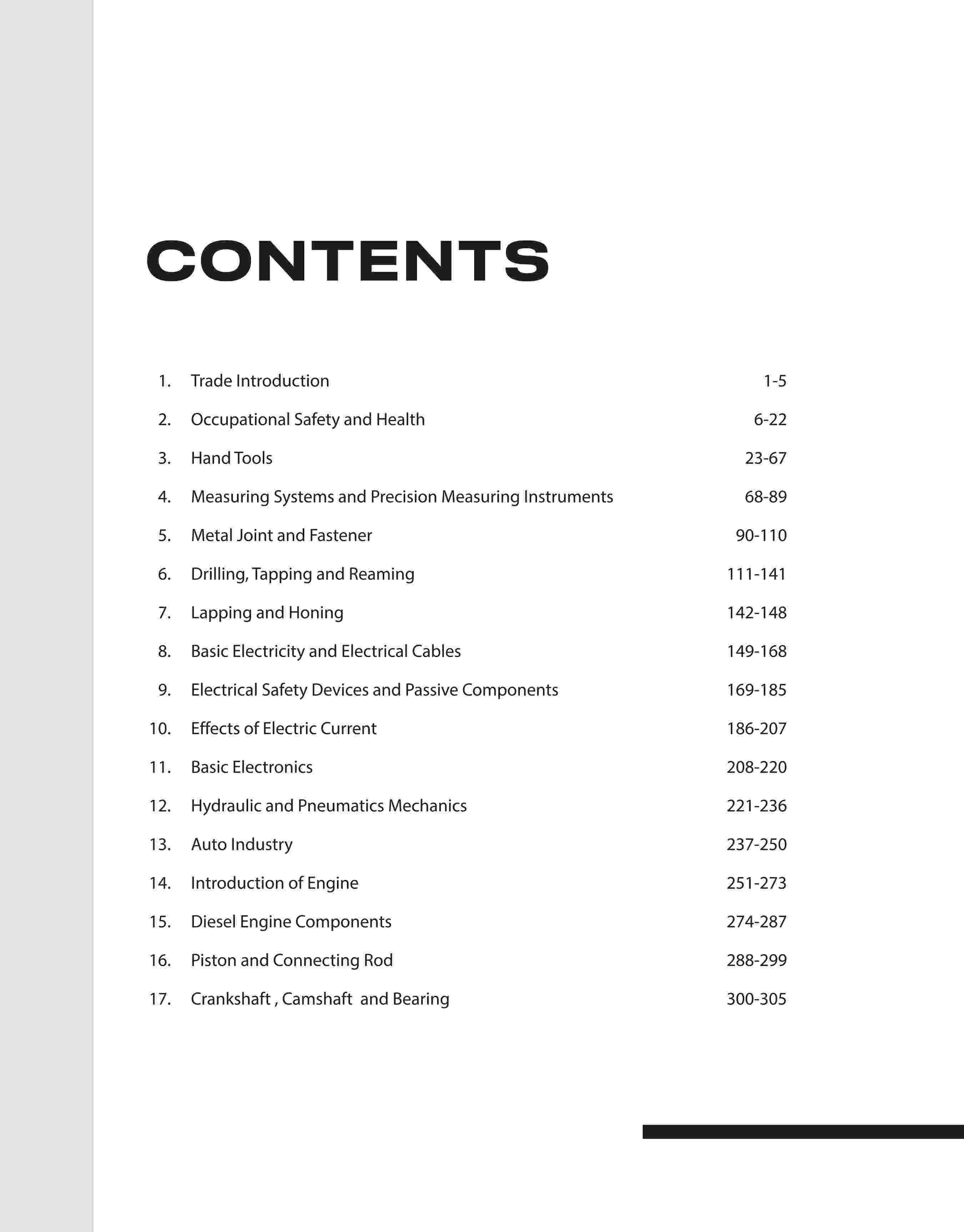 NSQF (Level 3) Mechanic Diesel Theory (I Year) | English - Image 3