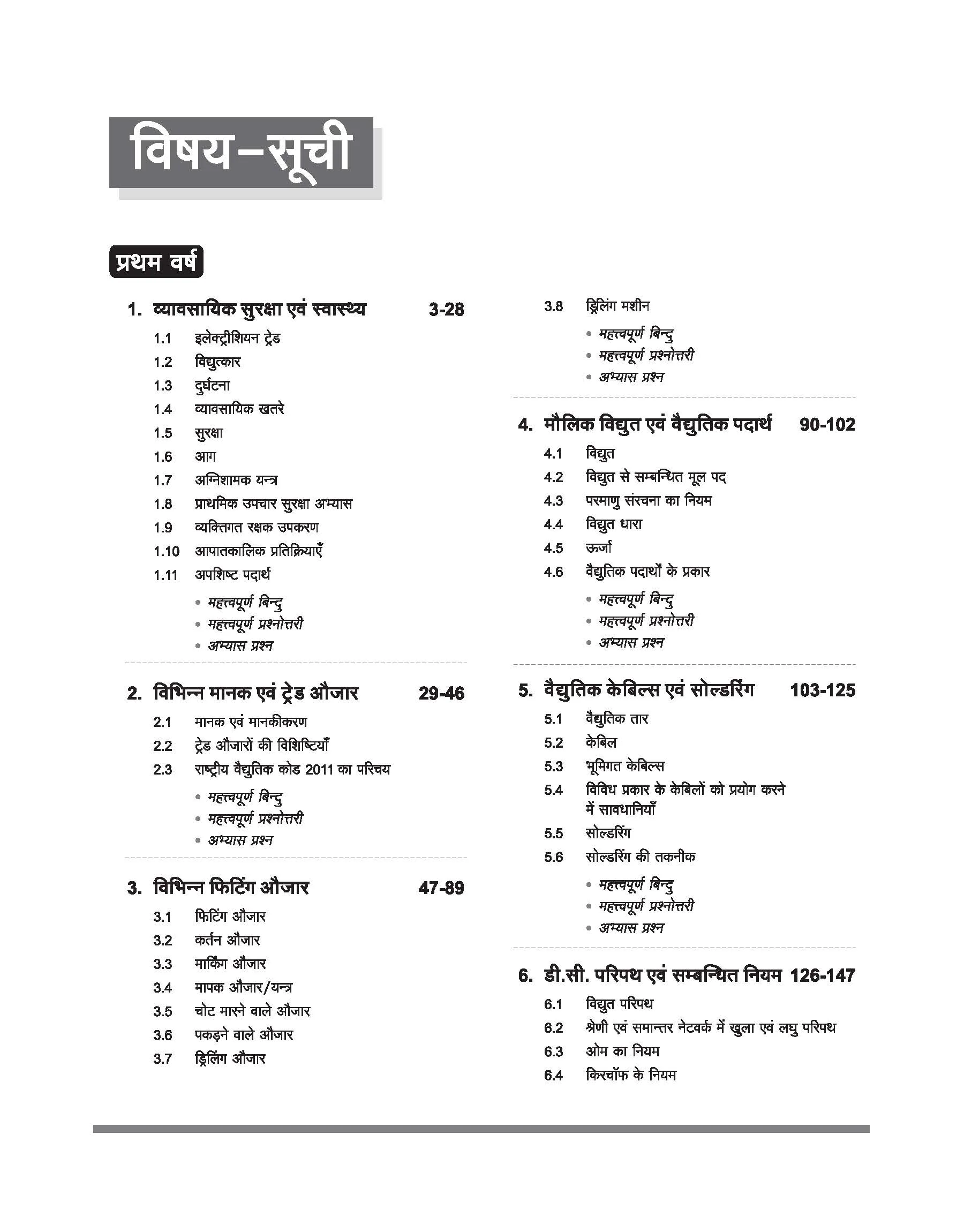 NSQF (Level 4) Electrician Theory | 1st & 2nd Year ITI Students | Bharat Skills CBT & NIMI Pattern Based | Completely Revised Latest Syllabus Edition | Step-by-Step Theory with Diagrams | Hindi Medium - Image 3