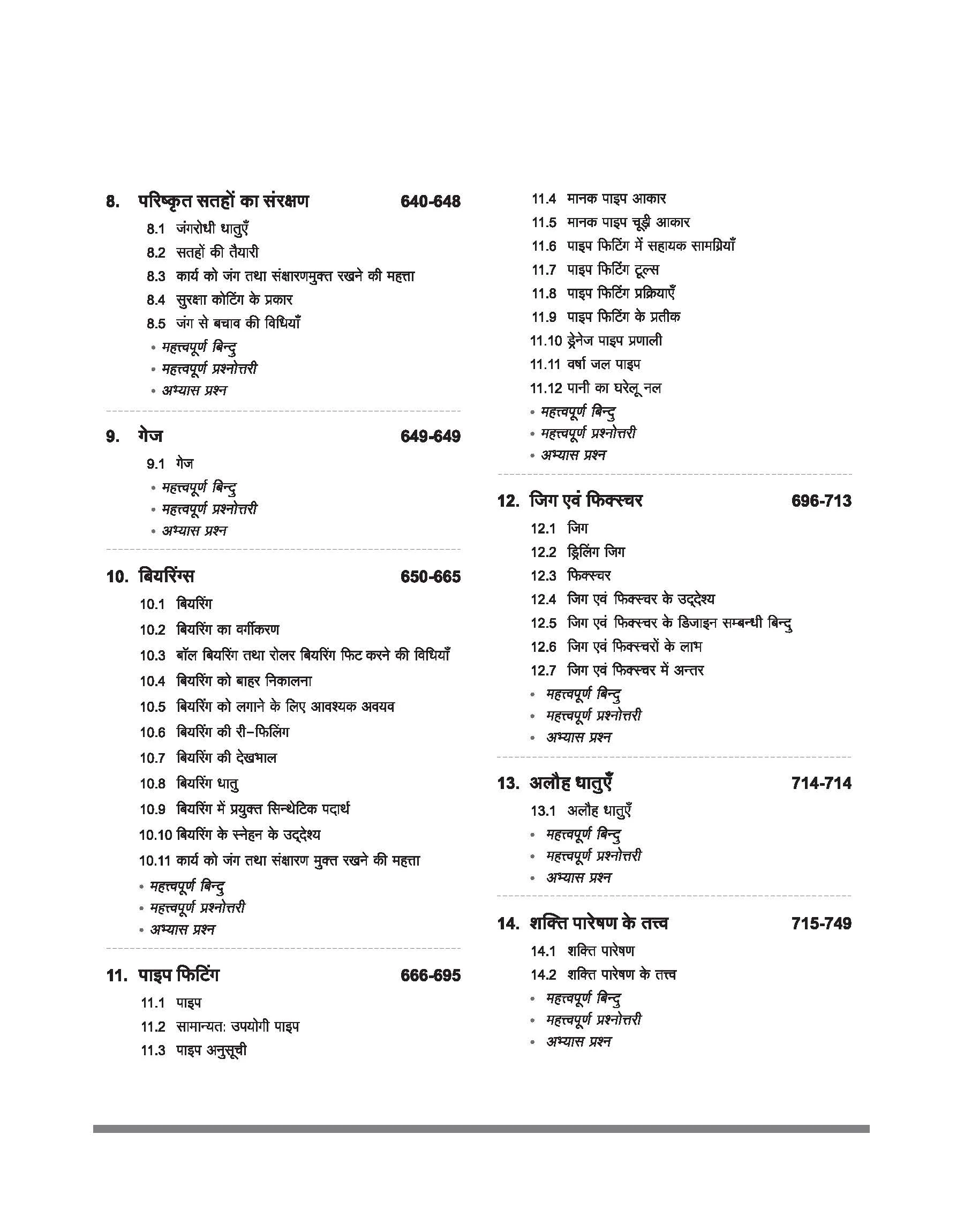 NSQF (Level 4) Fitter Theory | 1st & 2nd Year ITI Students | Bharat Skills CBT & NIMI Pattern Based | Completely Revised Latest Syllabus Edition | Step-by-Step Theory with Diagrams | Hindi Medium - Image 9