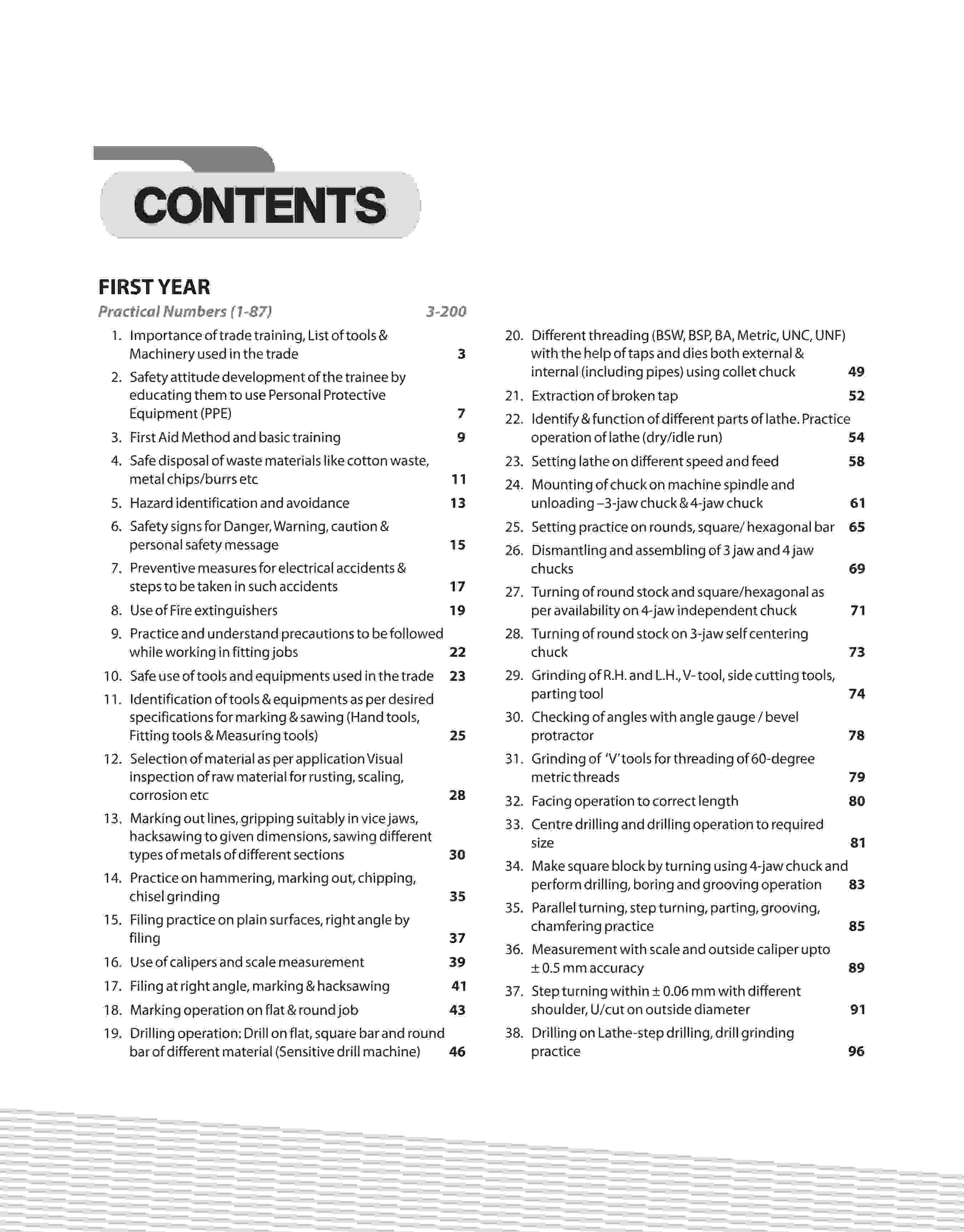 NSQF (Level 4) Turner Practical  (I & II Year) | English - Image 3