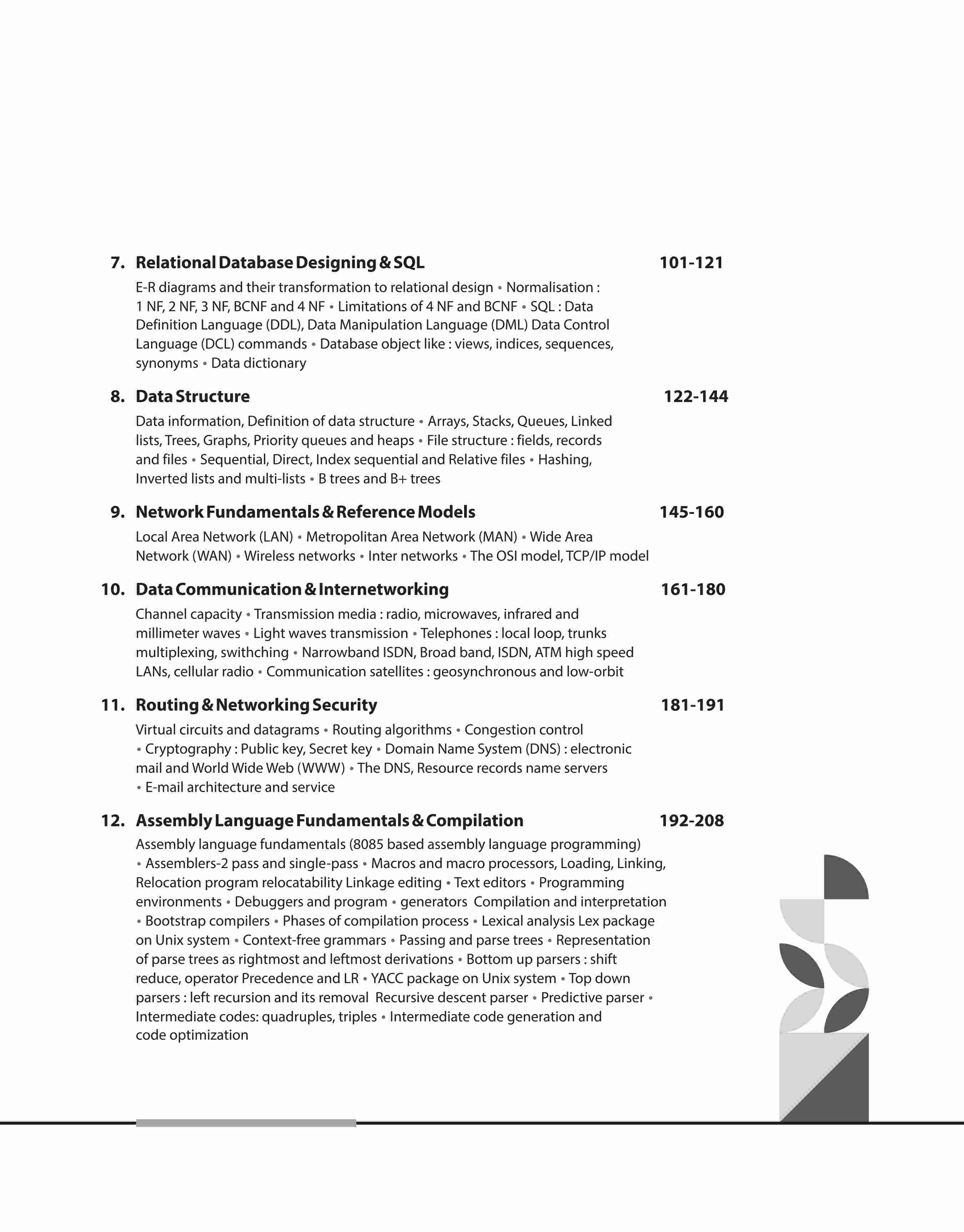 NTA UGC NET/JRF/SET 2025 - Study Guide Computer Science & Applications - Paper-2 - Image 4