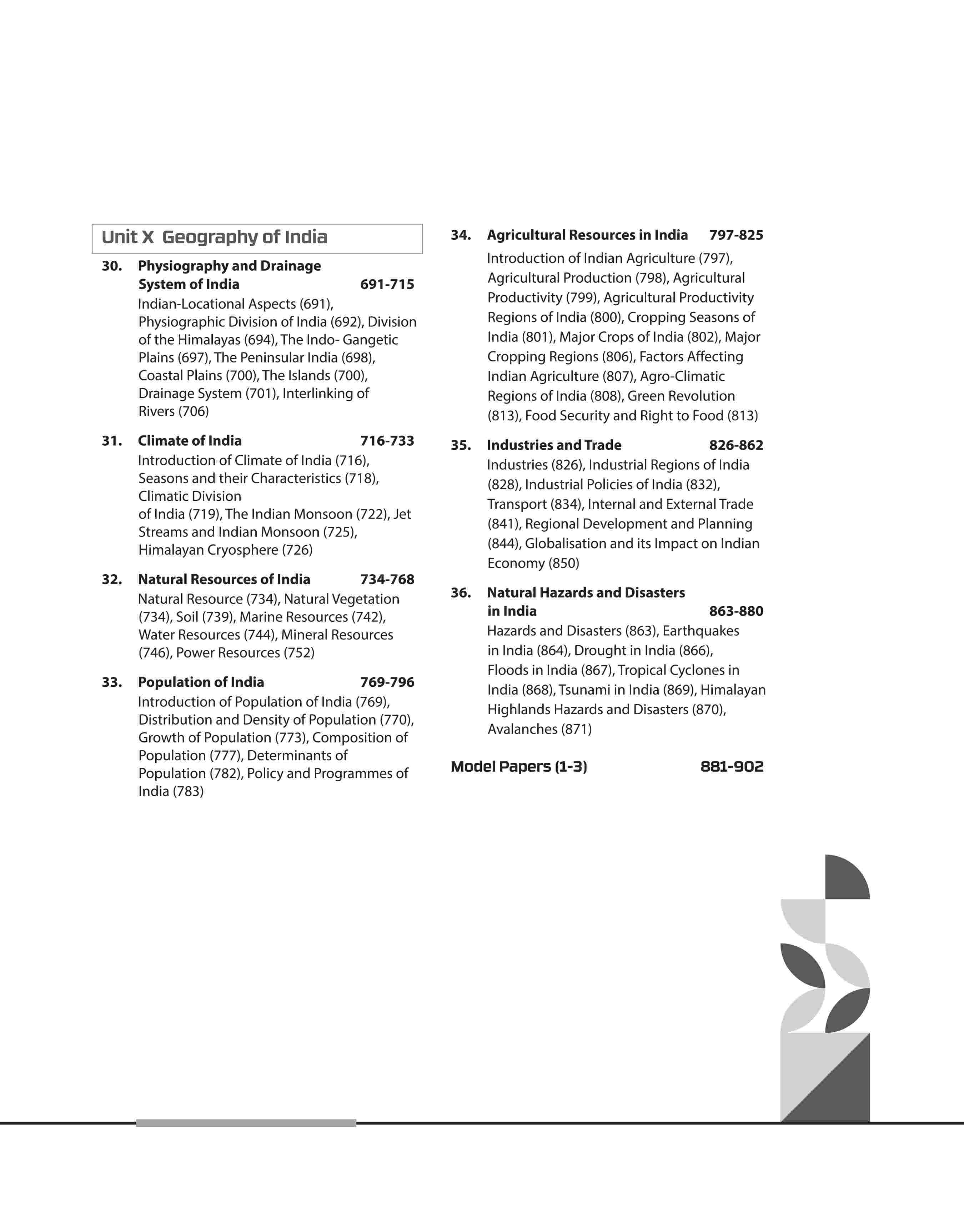 NTA UGC NET /JRF/SET 2025 - Study Guide Geography - Paper-2 - Image 6