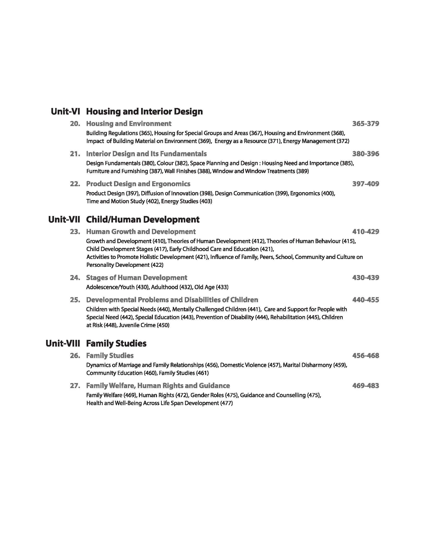 NTA UGC NET /JRF/SET 2025 - Study Guide Home Science - Paper-2 - Image 5