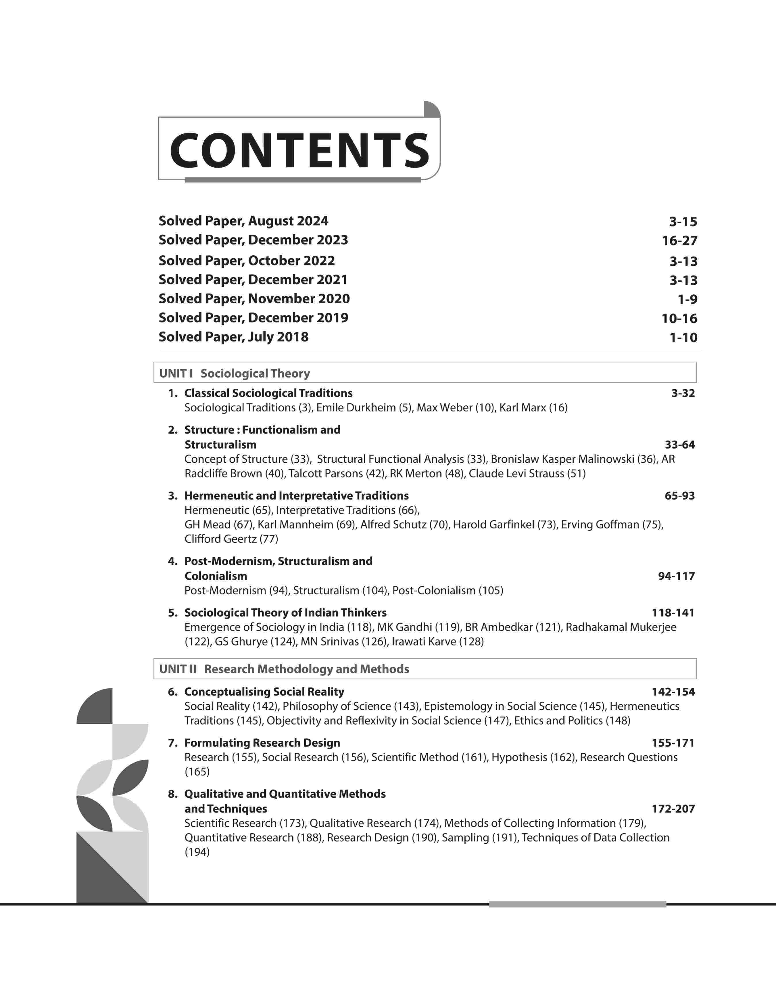 NTA UGC NET /JRF/SET 2025 - Study Guide Sociology - Paper-2 - Image 3