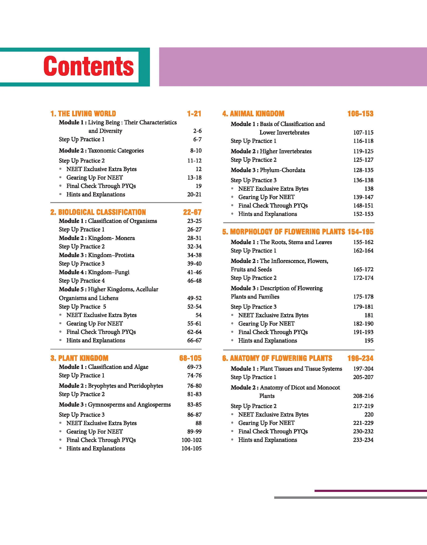 Objective Biology Volume 1 for NEET 2027 | Medico Achiever’s Series | 3000+ MCQs with PYQs Synced Modular Theory | Fully Revised NEET Preparation Book by Sanjay Sharma & Sudhakar Banerjee - Image 5