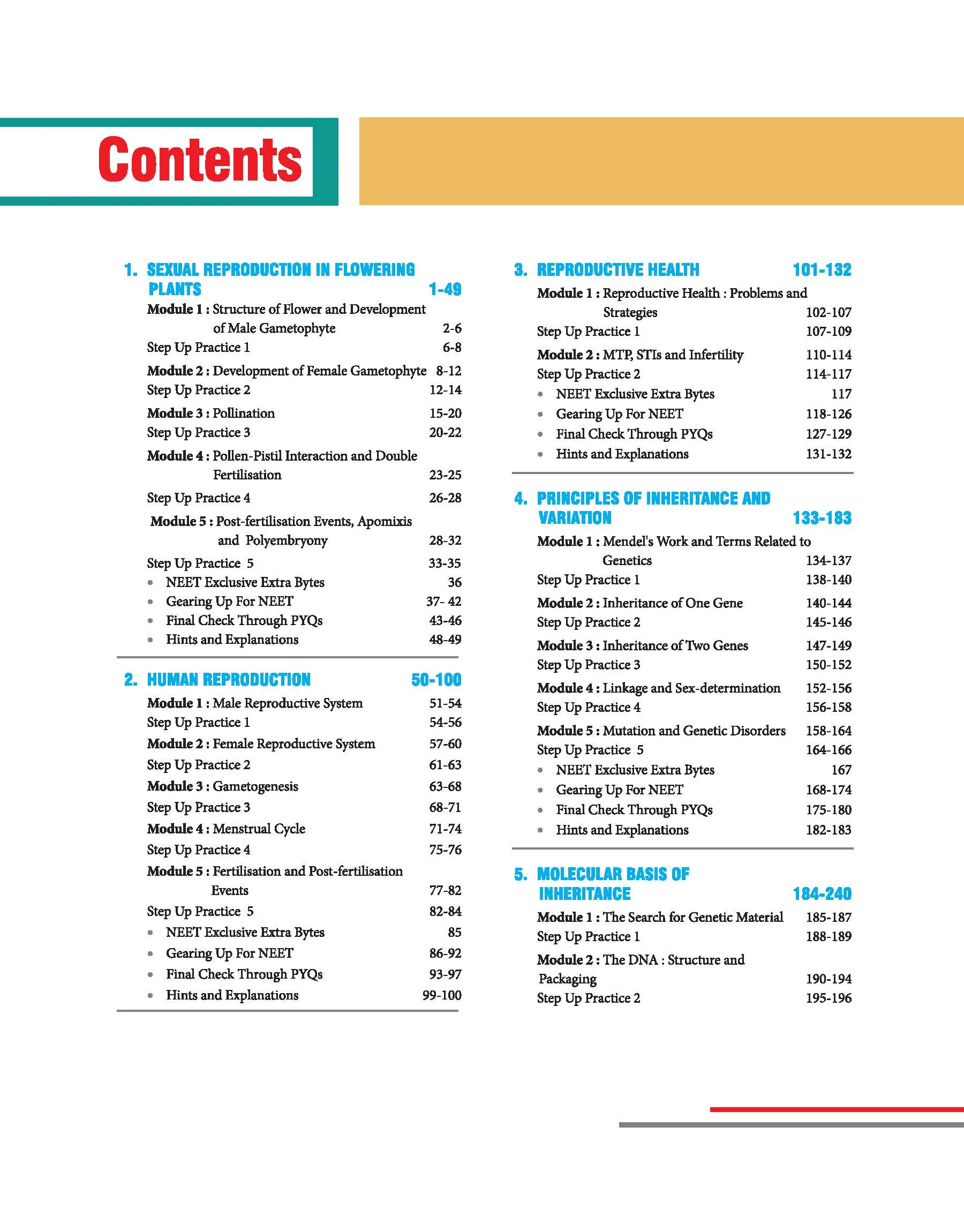 Objective Biology Volume 2 for NEET 2027 | Medico Achiever’s Series | 2000+ MCQs with PYQs Synced Modular Theory | Fully Revised NEET Preparation Book by Sanjay Sharma & Sudhakar Banerjee - Image 5