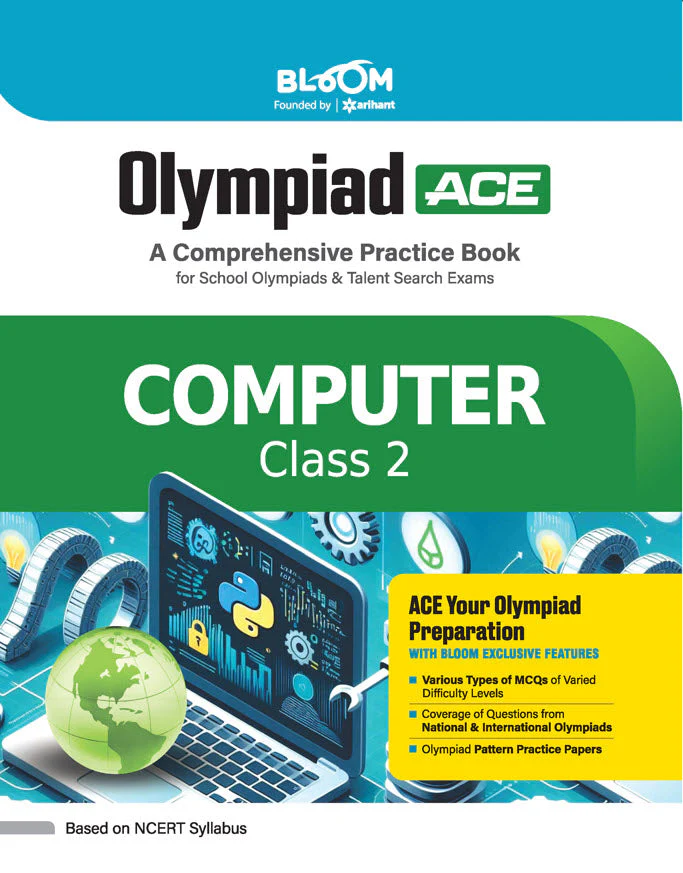 Olympiad ACE Computer Class 2 | A Comprehensive Practice Book | ACE Your Olympiad Preparation