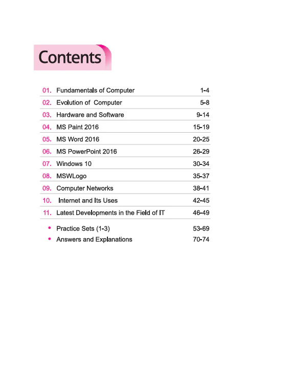 Olympiad ACE Computer Class 4 | A Comprehensive Practice Book | ACE Your Olympiad Preparation - Image 3