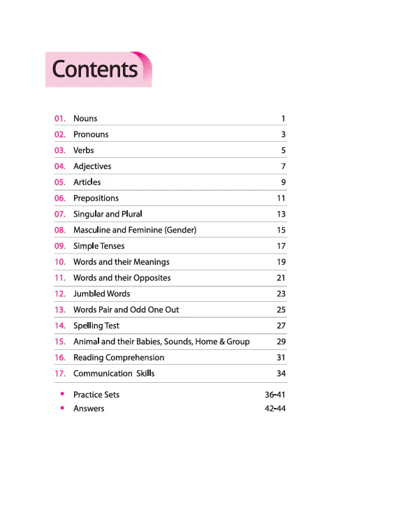 Olympiad ACE English Class 1 | A Comprehensive Practice Book | ACE Your Olympiad Preparation - Image 3